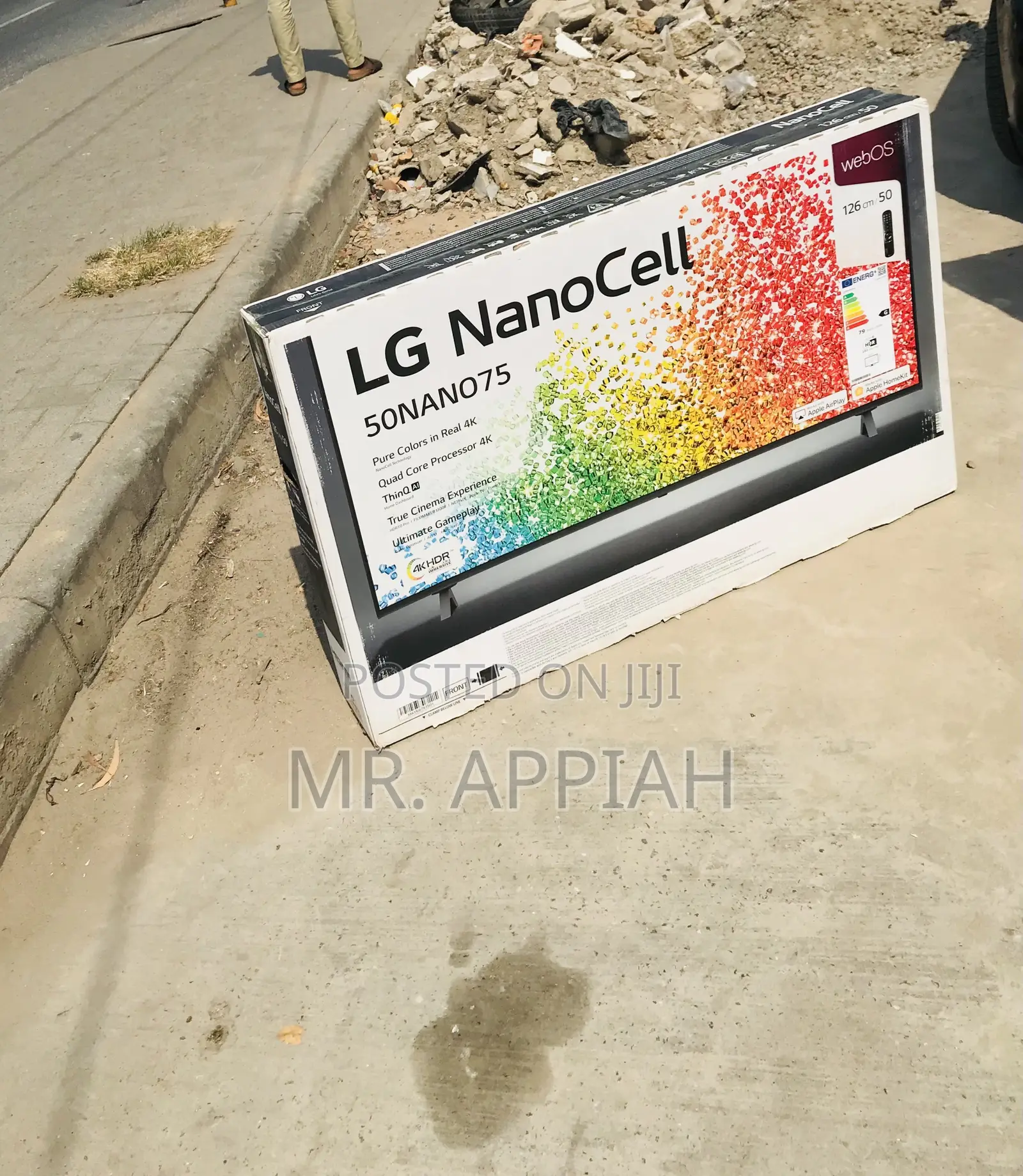 Shop LG 50nano75 50 Inch Smart Nano Cell Smart Tv 