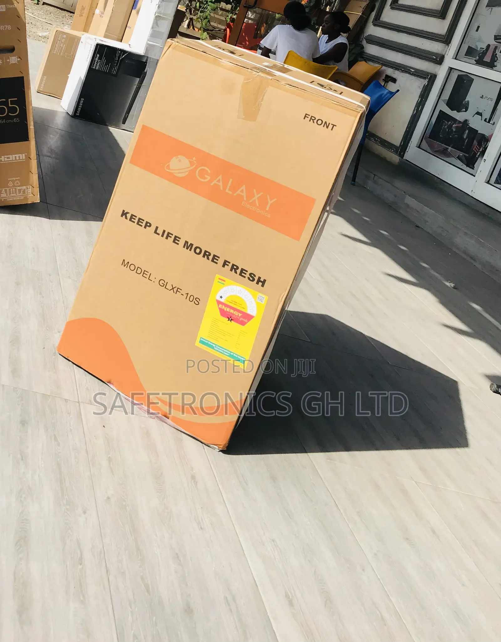 Galaxy Top Mount Doubledoor Tabletop 90 Liters Fridge