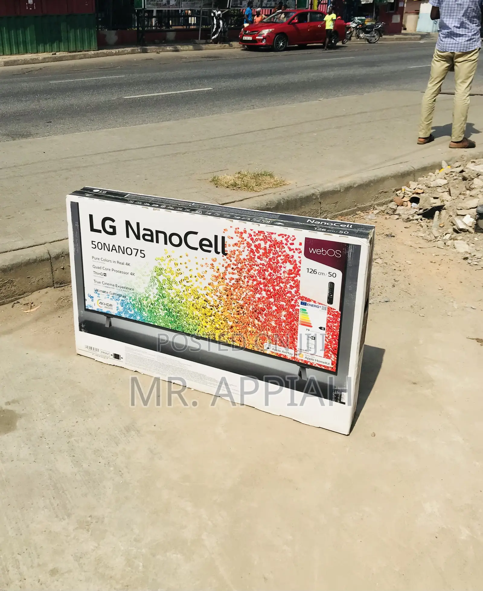 Choose Unique LG 50nano75 50” Nanocell Smart Screen Tv.