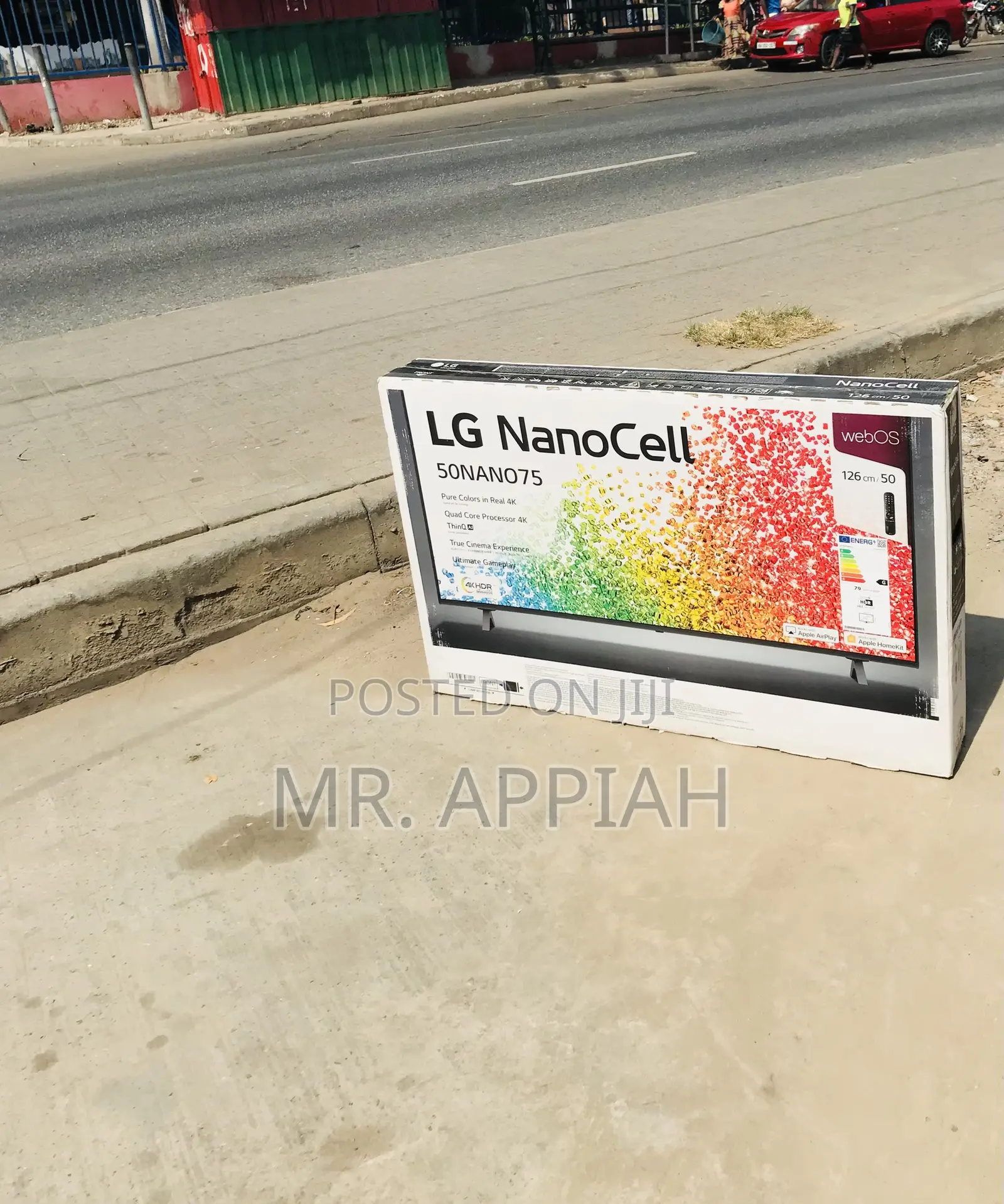 Choose Unique LG 50nano75 50” Nanocell Smart Screen Tv.