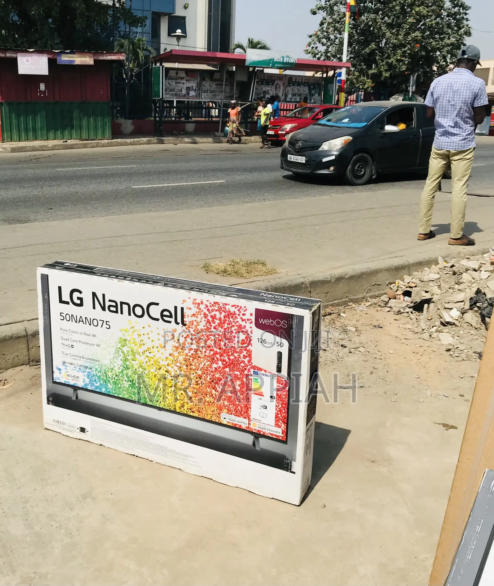 Original LG 50nano75 50” Nanocell Smart Screen Television.