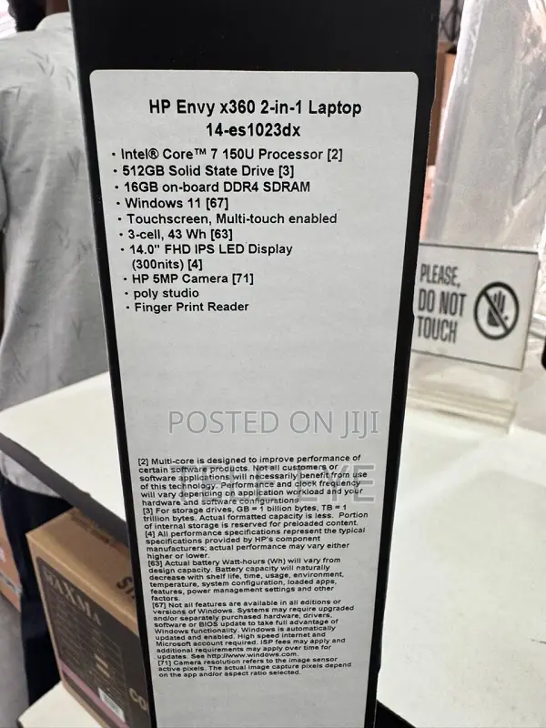 New Laptop HP 16GB Intel Core I7 SSD 512GB