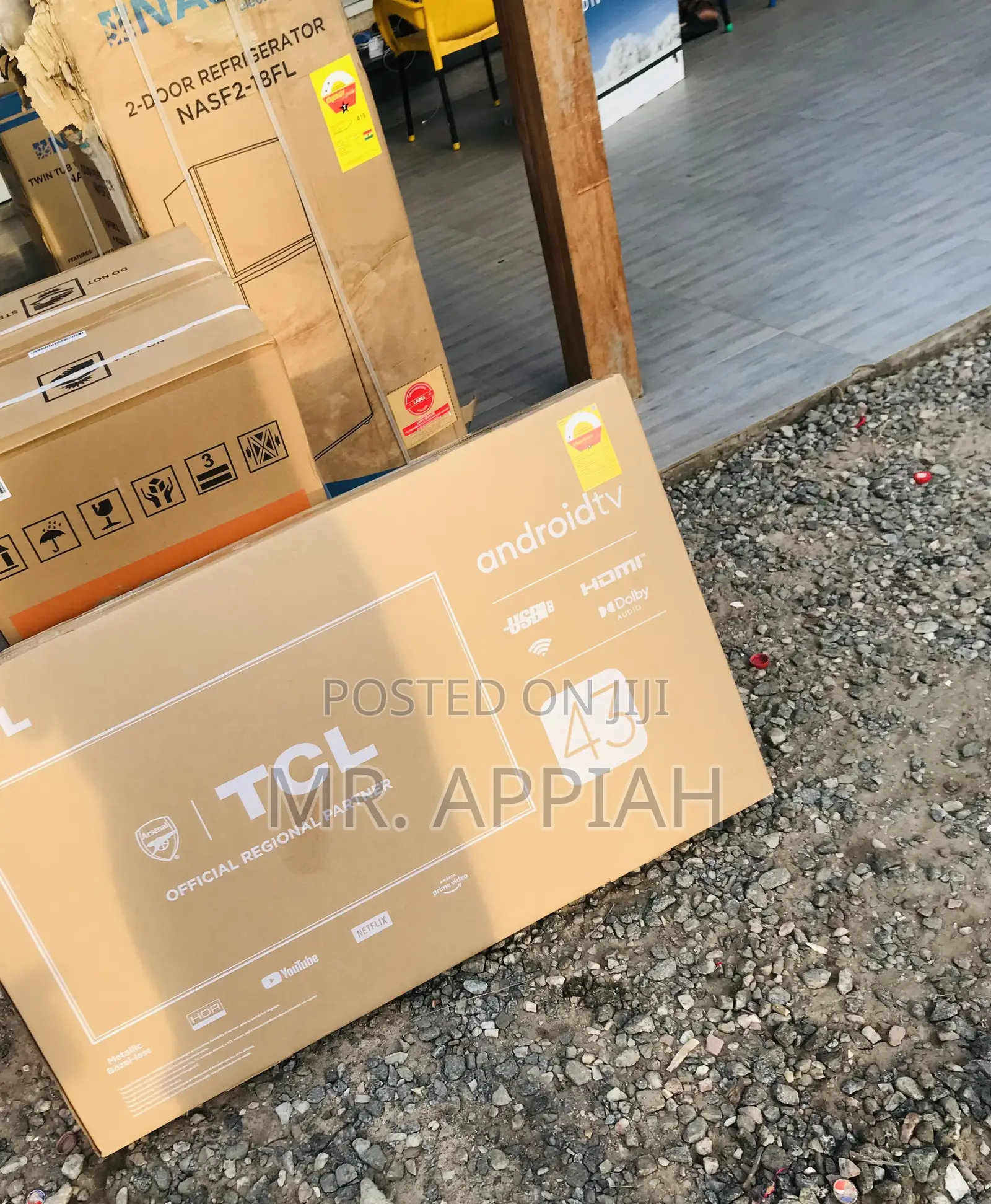 Quality TCL 43s4500 43 Inch HDR Android Smart Screen Tv.
