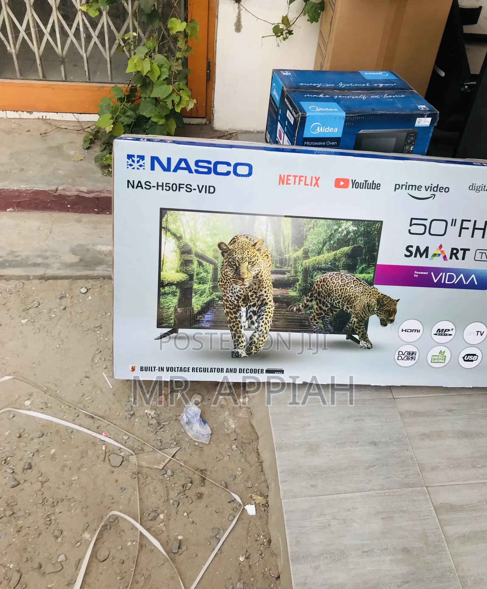 Original Nasco 50 Inch Smart Screen Television.