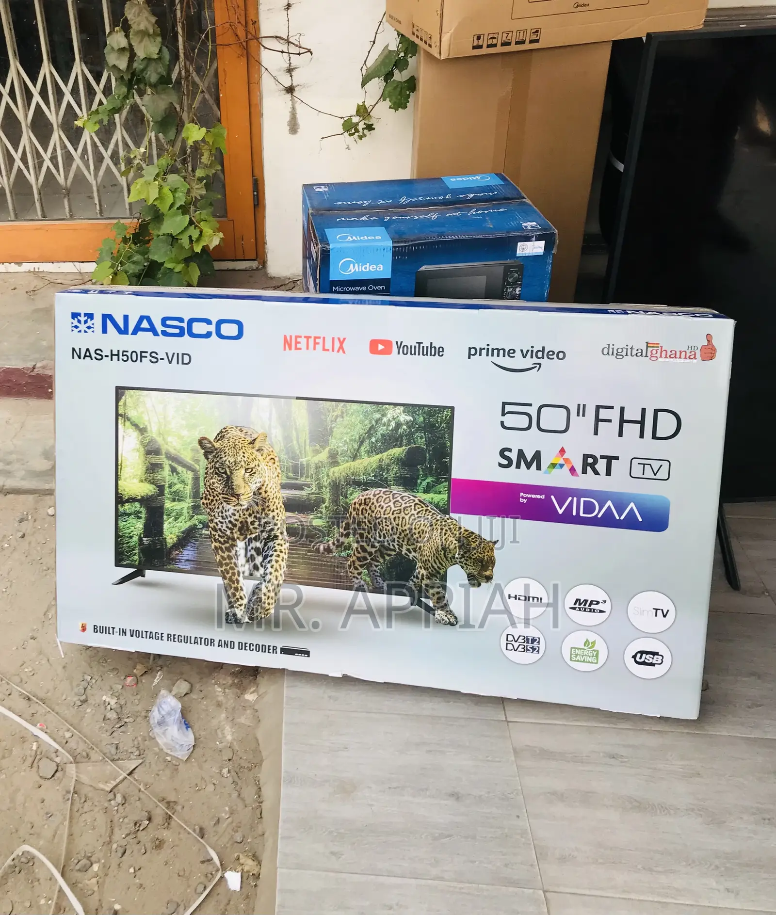 Original Nasco 50 Inch Smart Screen Television.