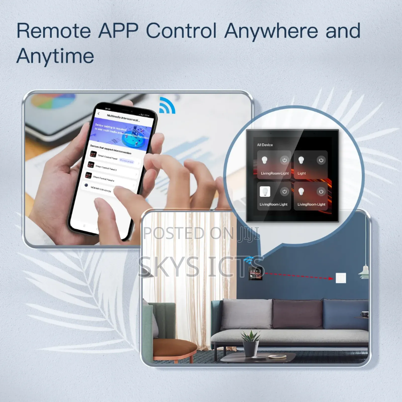 4 Inch Zigbee Gateway Built-in-Alexa Smart Control Panel