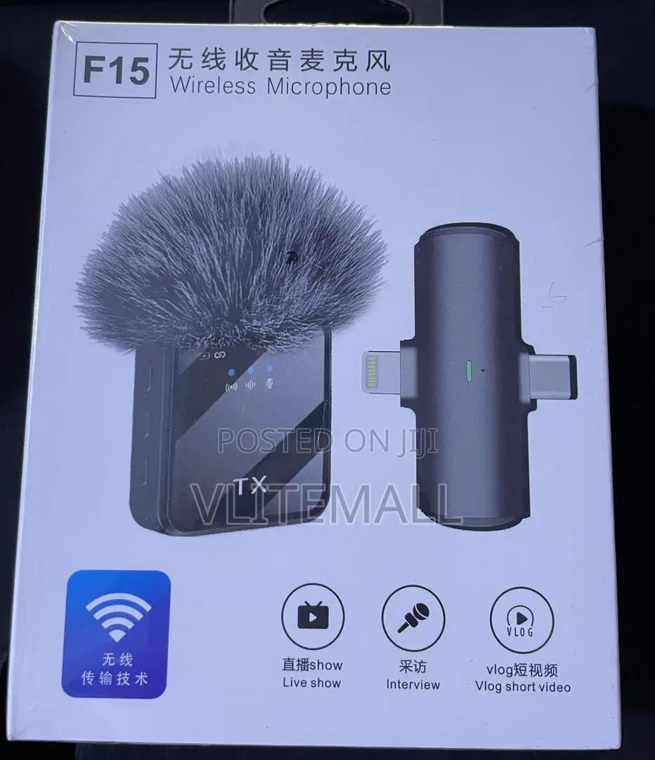F15 2in1 Wireless Lavalier