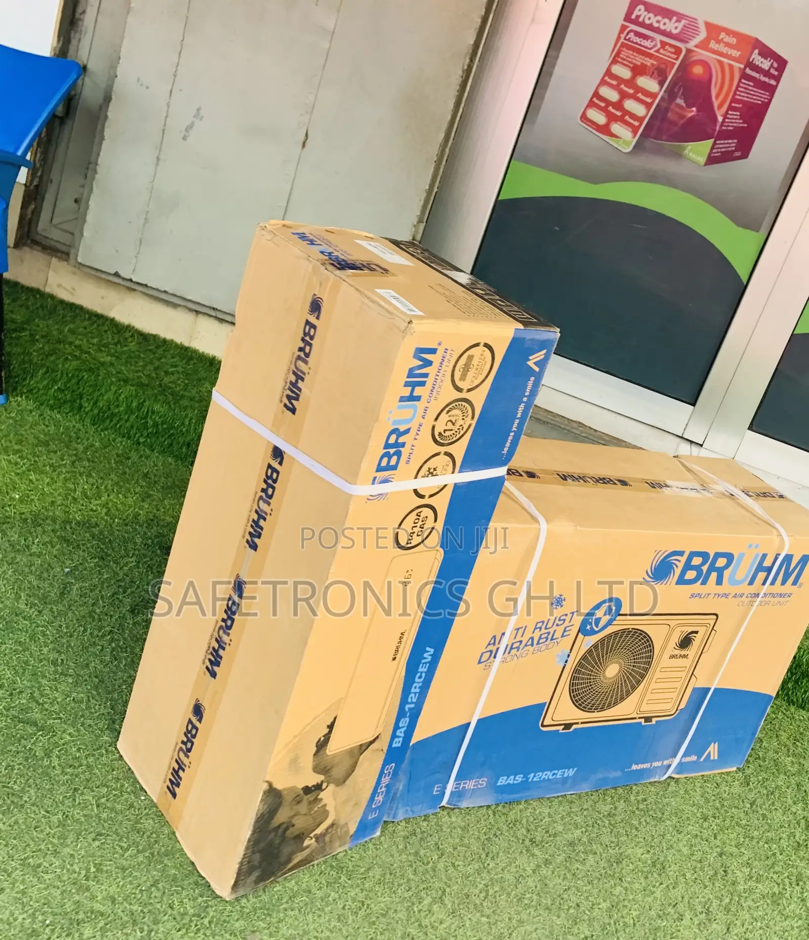 Bruhm 1.5 Horsepower Split White R410 Gas AC