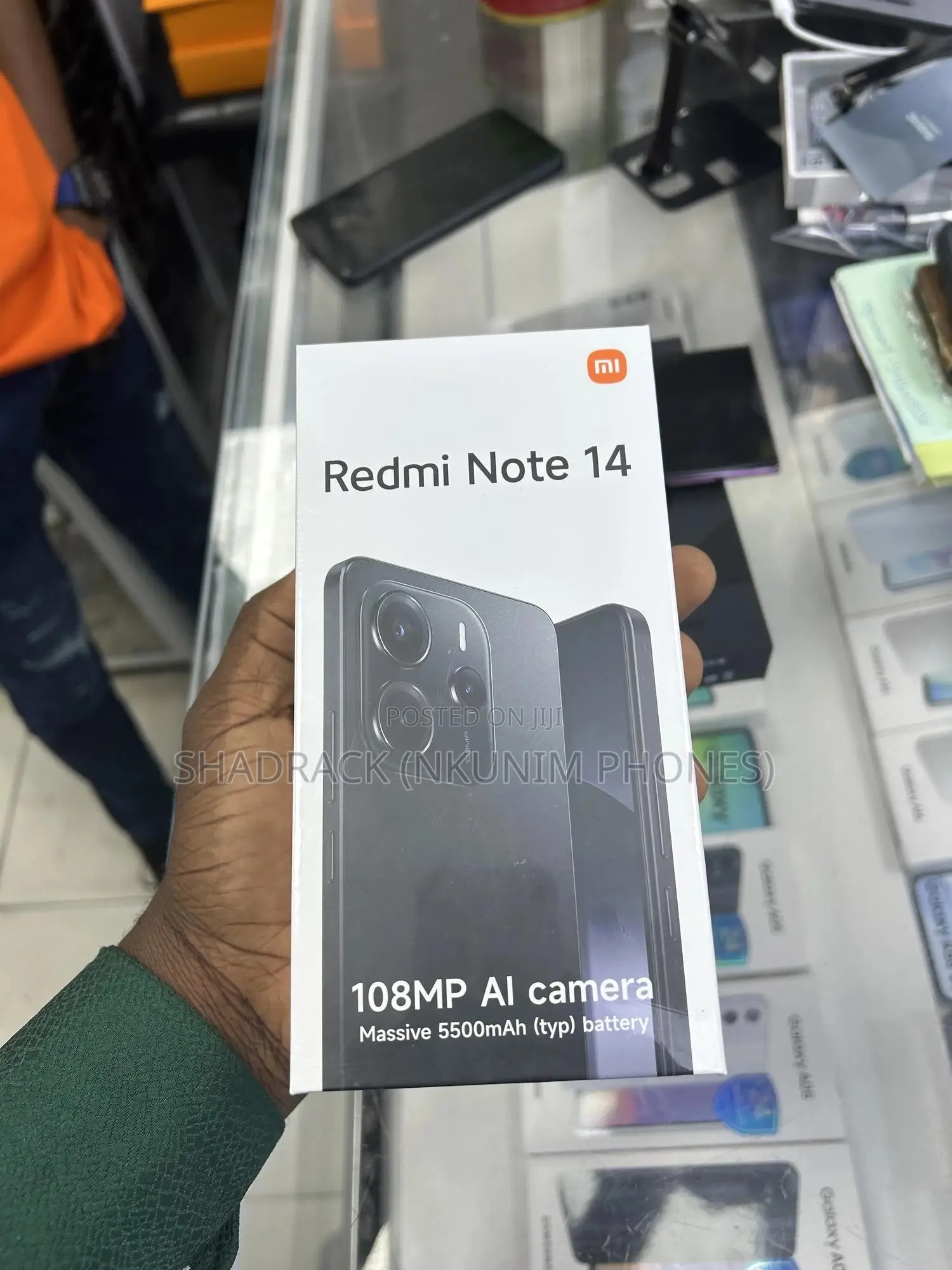 New Xiaomi Redmi Note 14 4G 256 GB Black
