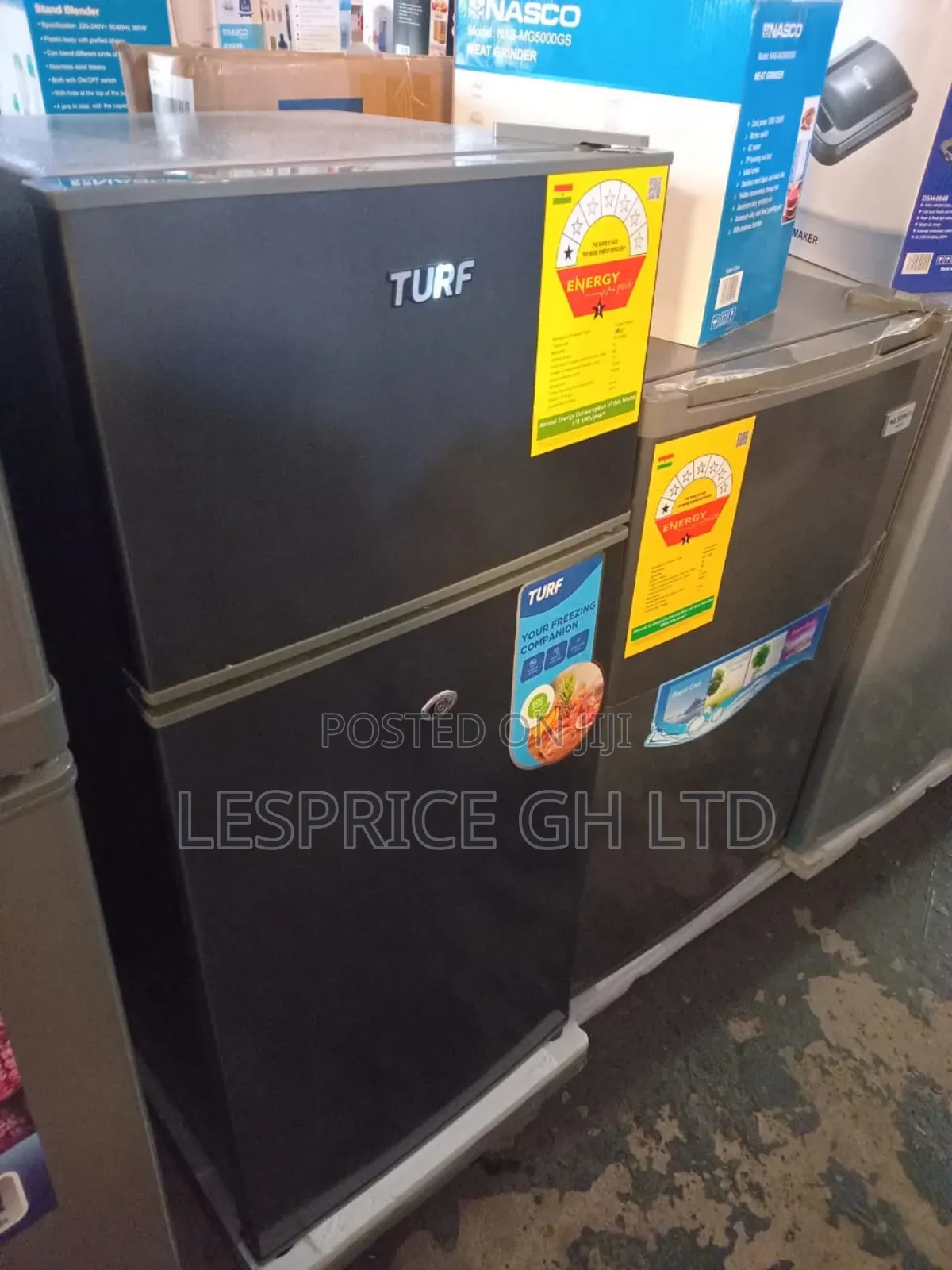 Turf Refrigerator: Double Door for Maximum Storage