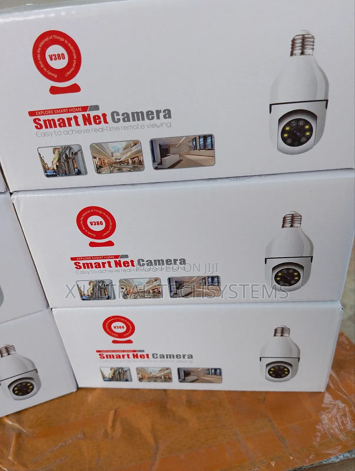 V380pro Wifi Bulb Camera