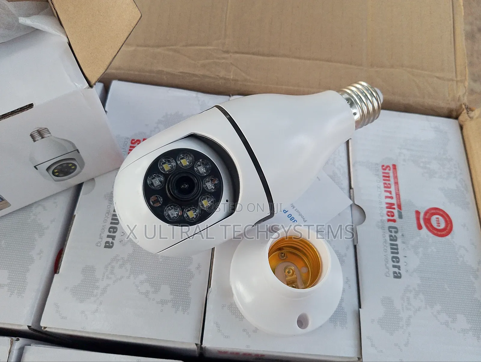 V380pro Wifi Bulb Camera