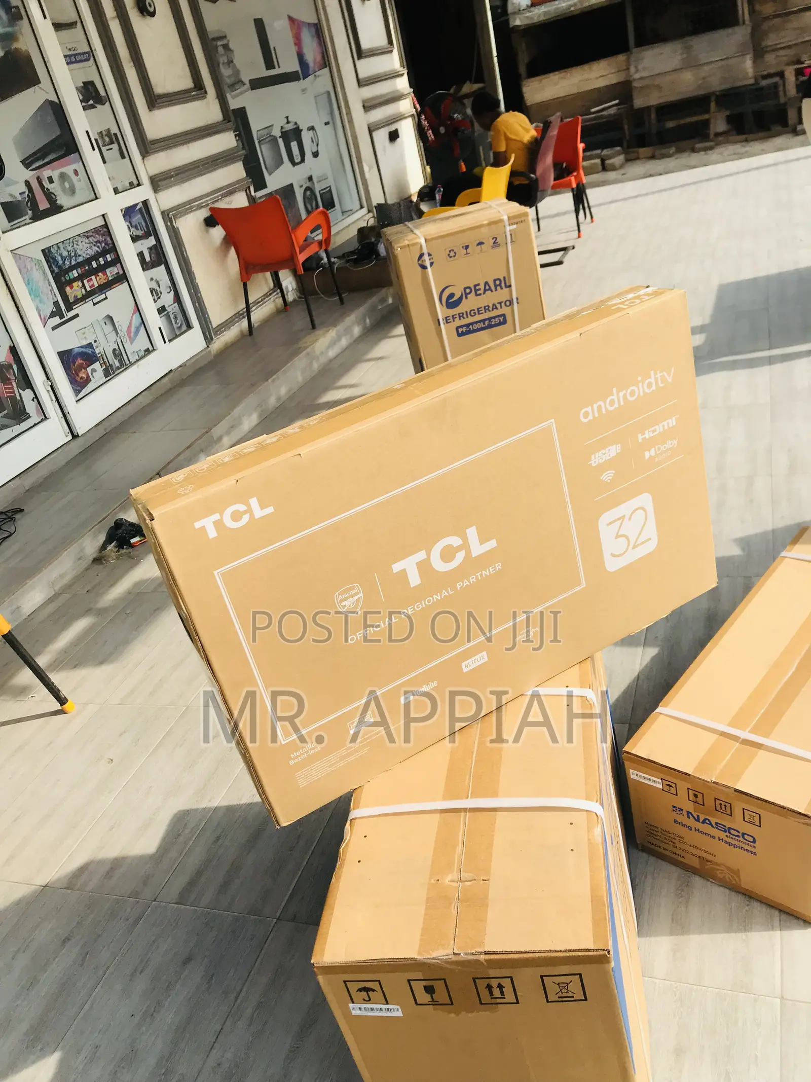 Sealed in Box TCL 32S4500 32” HDR Smart Screen Tv(Black) 