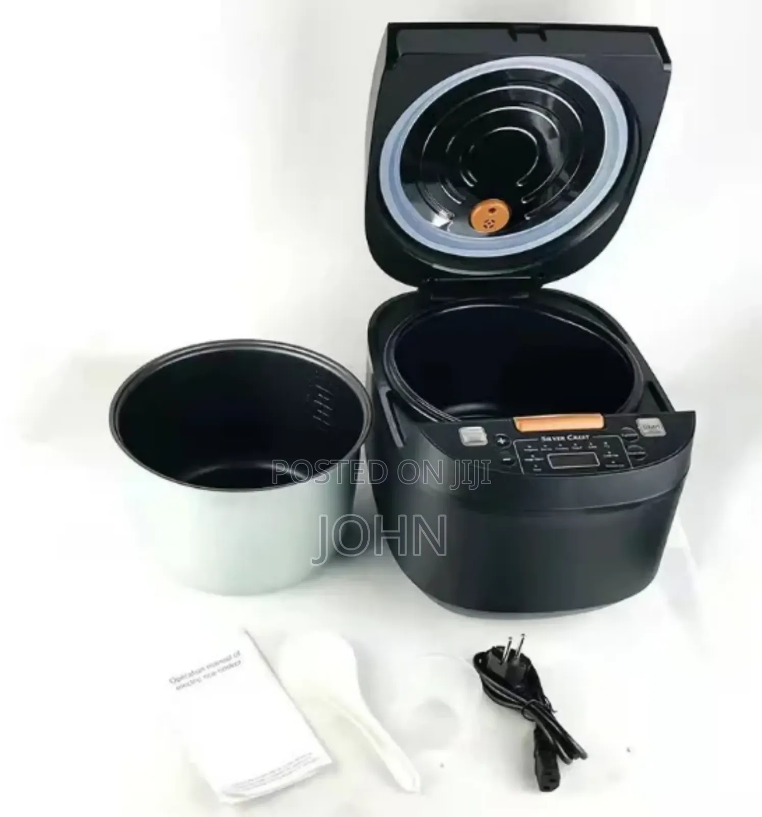 Silver Crest Rice Cooker Black