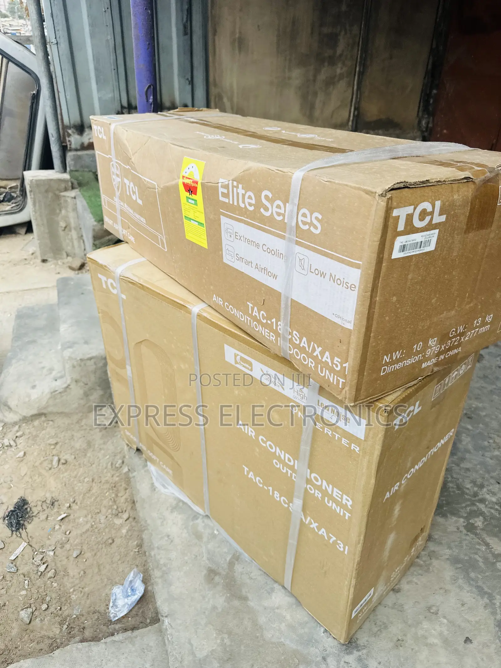 Auto Restart Inverter TCL 2.5hp Split White Ac