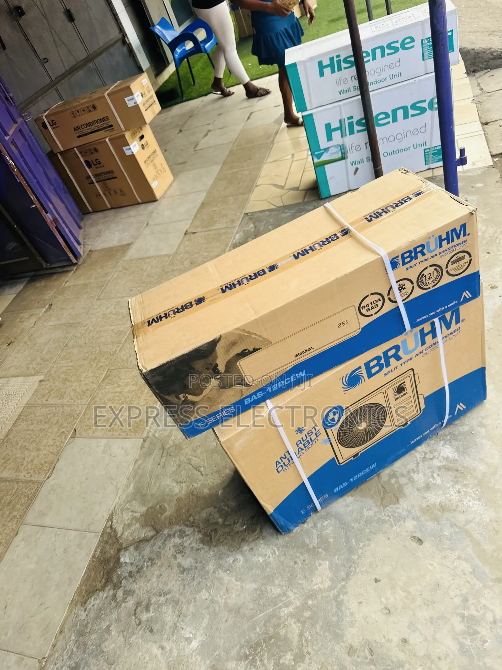 Self Clean Split Inverter Bruhm 1.5hp Air Conditioner
