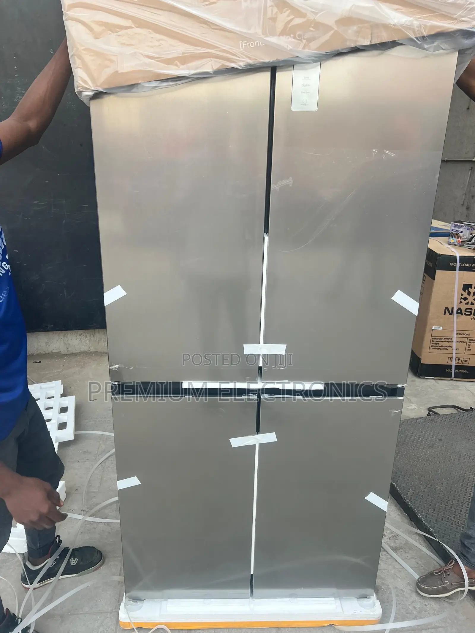 Tcl 476l Touch Screen/Digital Display 4 Door Refrigerator