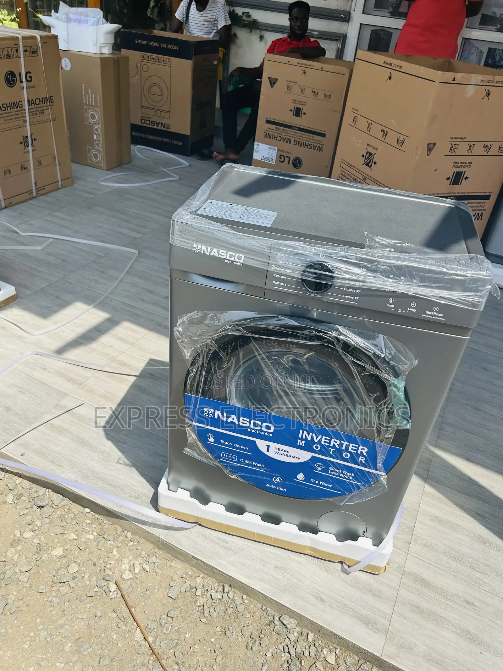 Low Noise Washing Machine Nasco 6kg Front Load