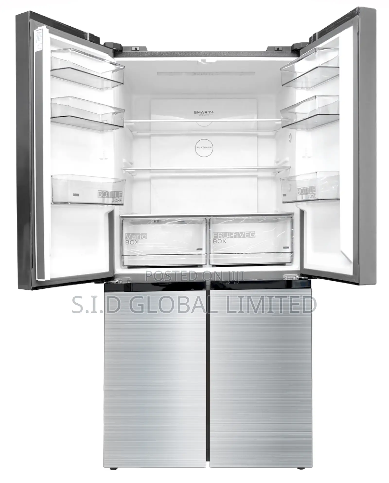 Smart Living With MIDEA-474-LTR- 4-Doors-French-Door