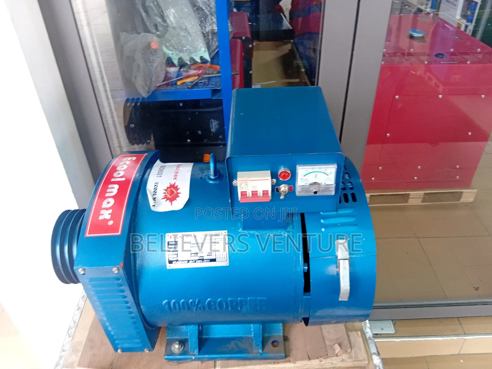 100% Copper Ecoolmax Alternator Generator