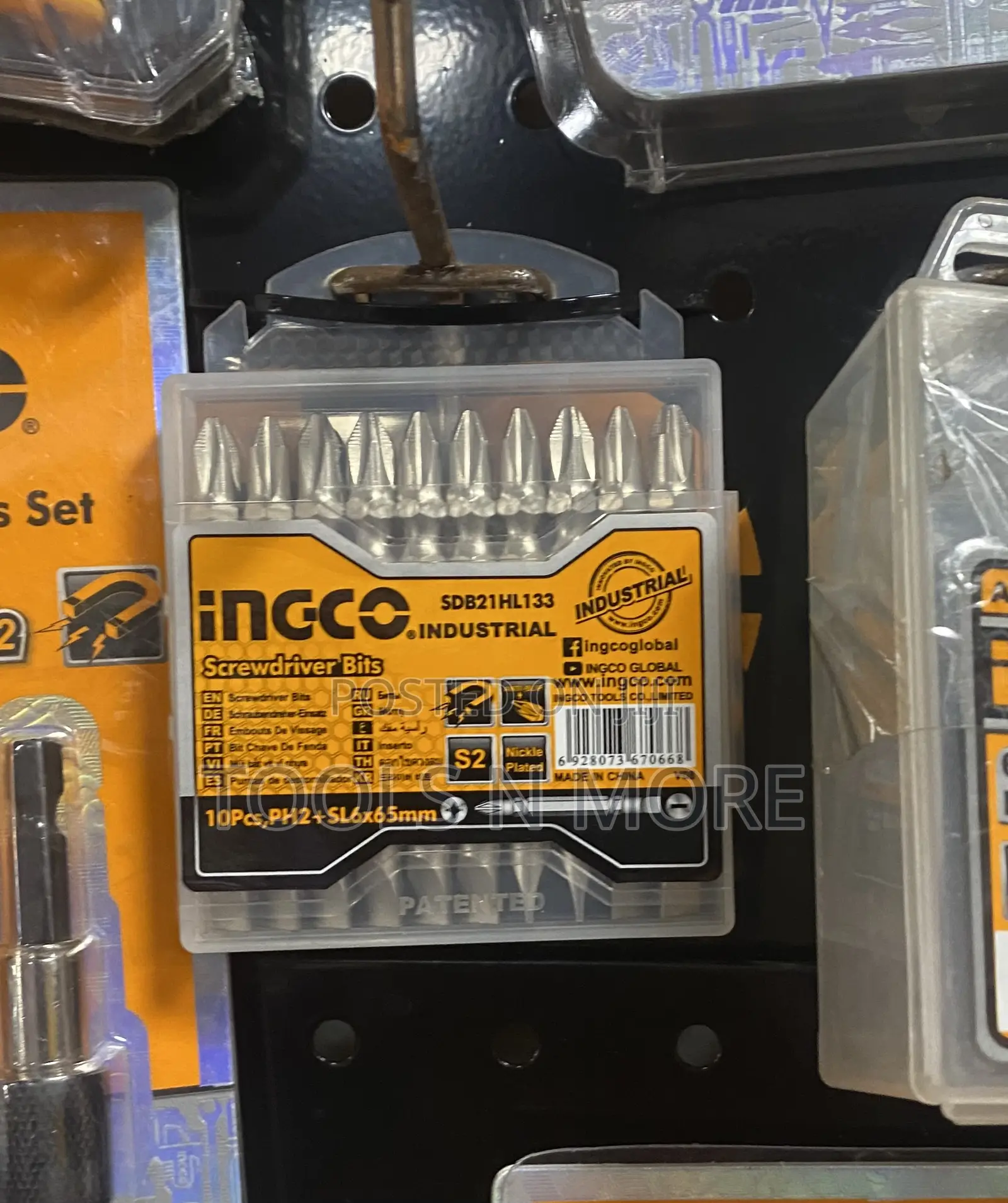 INGCO 10 PCS Screwdriver Bit Set