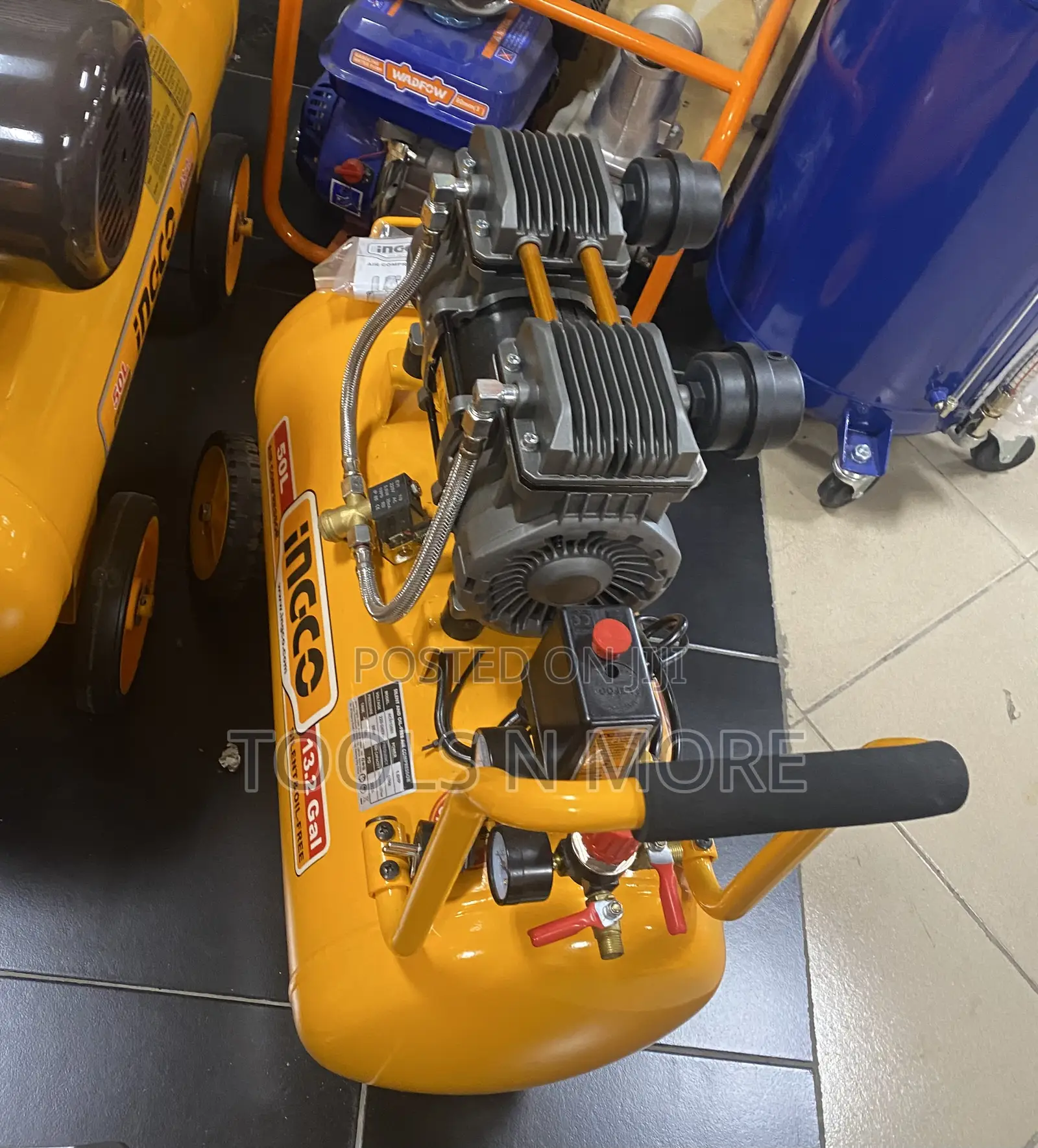 INGCO Air Compressor 50L (Oil Free)