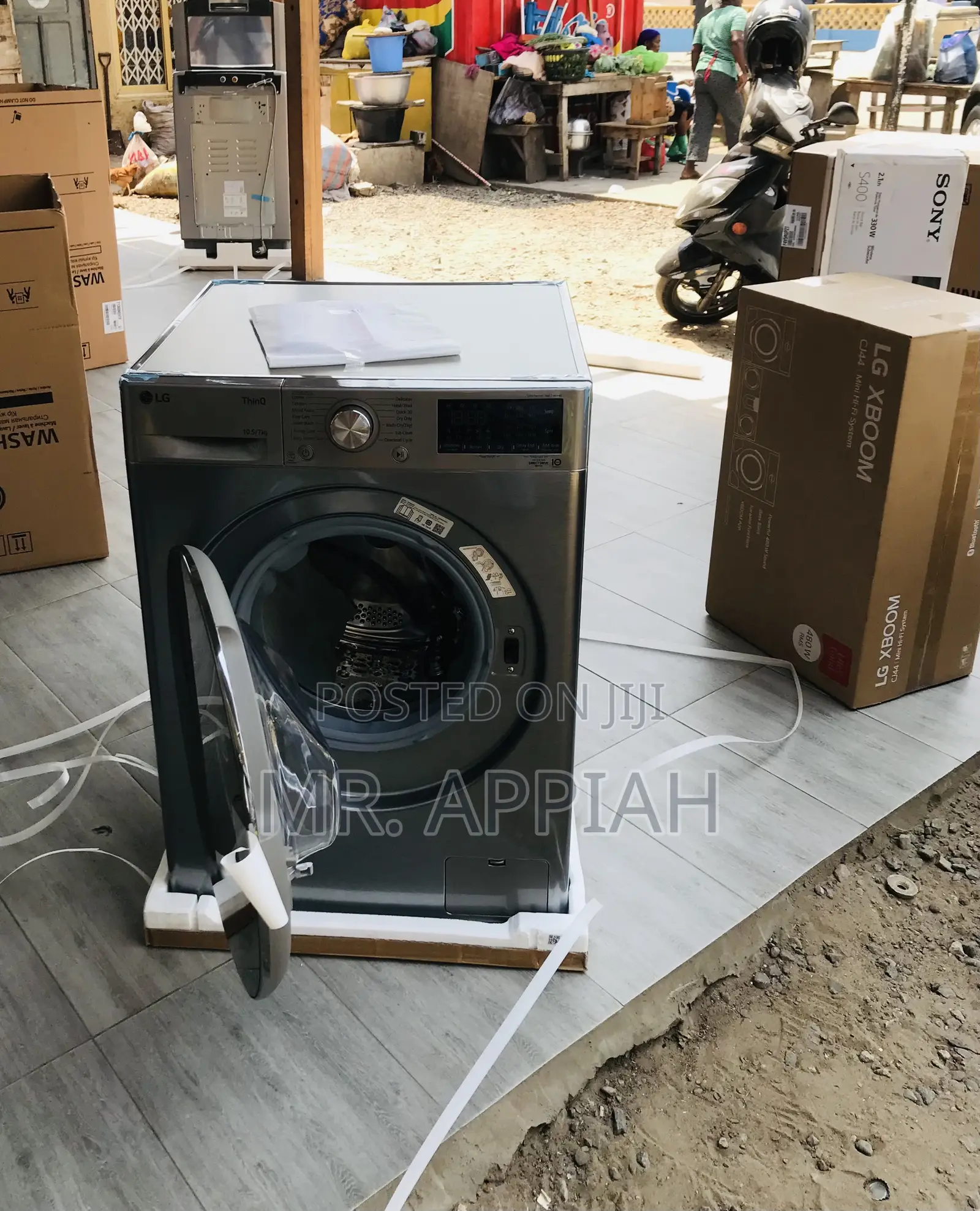 Powerful Performance LG 10.5kg Washing Machine. F4V5RGP2T