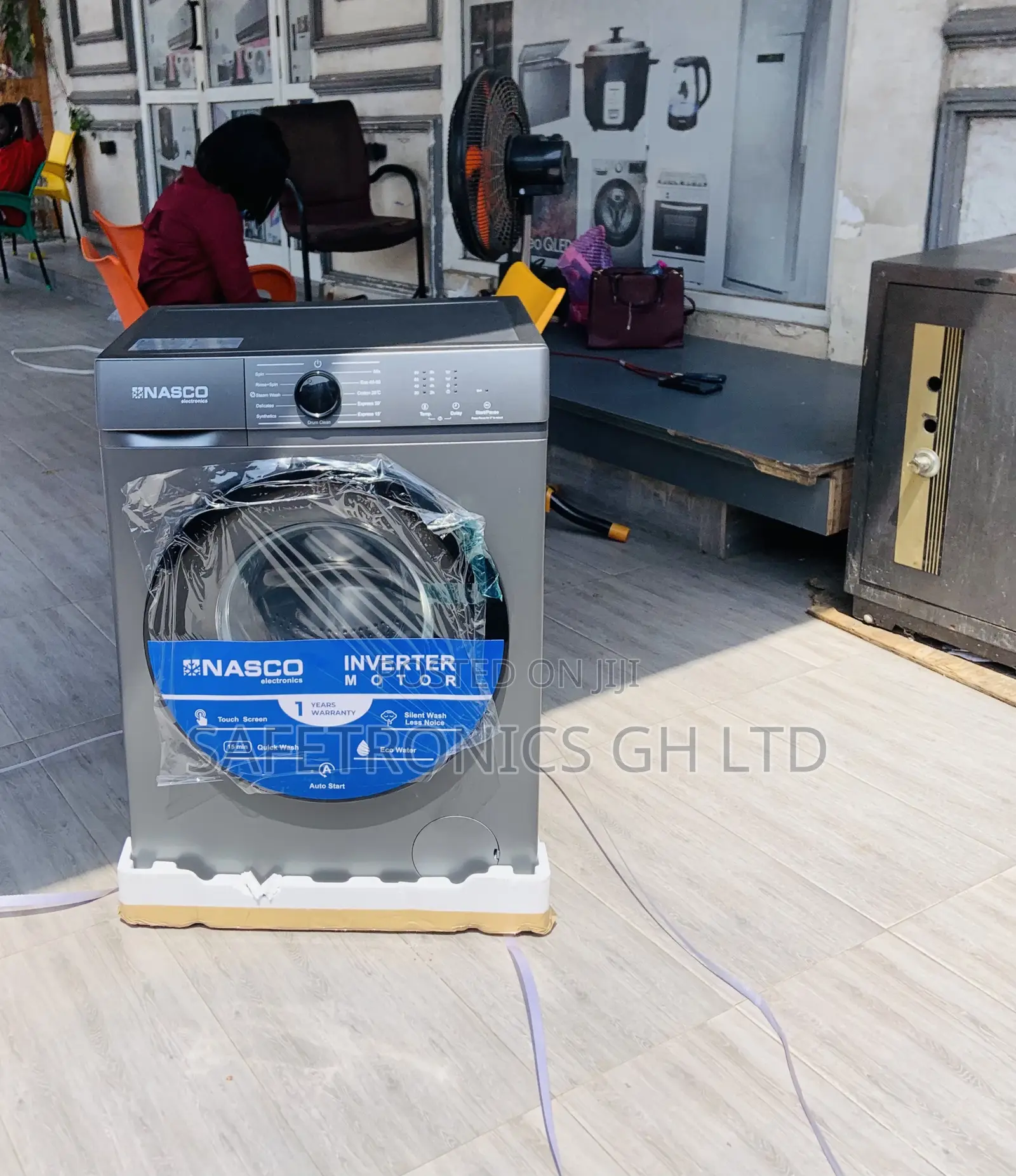 Inverter Nasco 6kg Front Load Fullauto Washingmachine