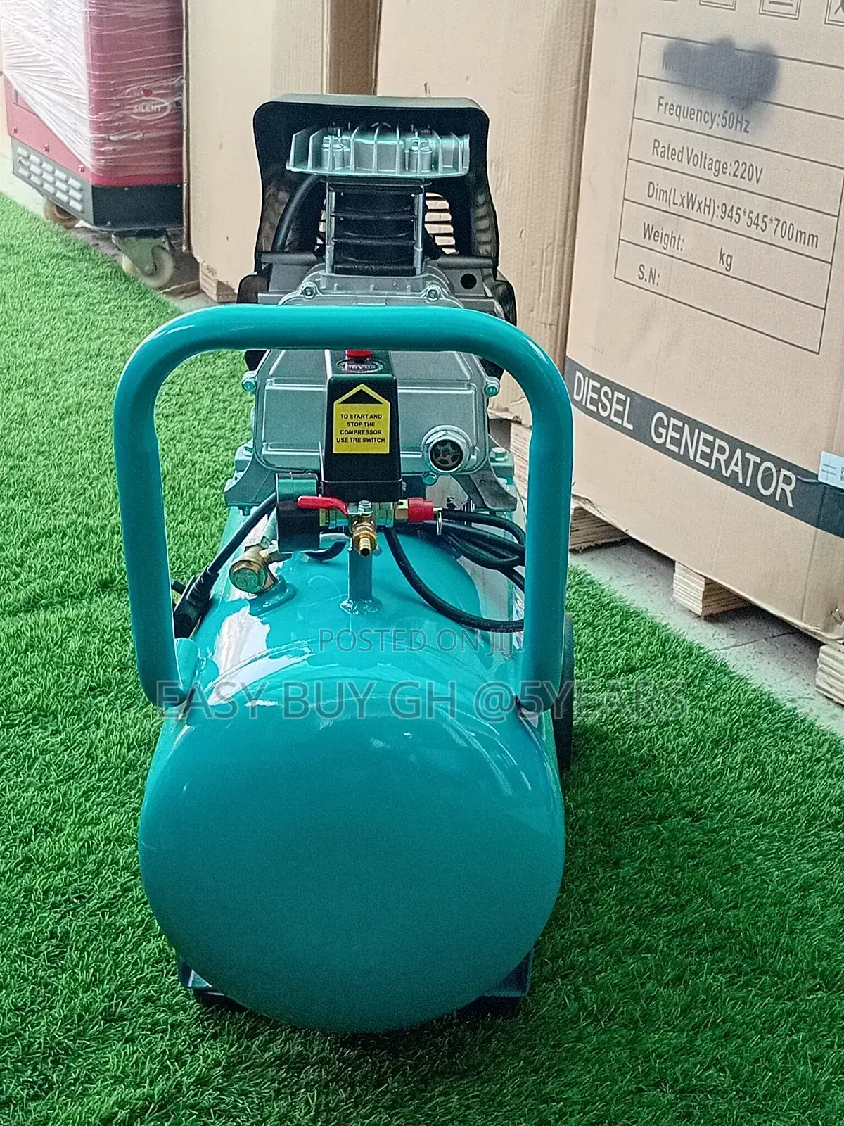 Ecool Max Air Compressor 50L 8bar 2hp 2000w
