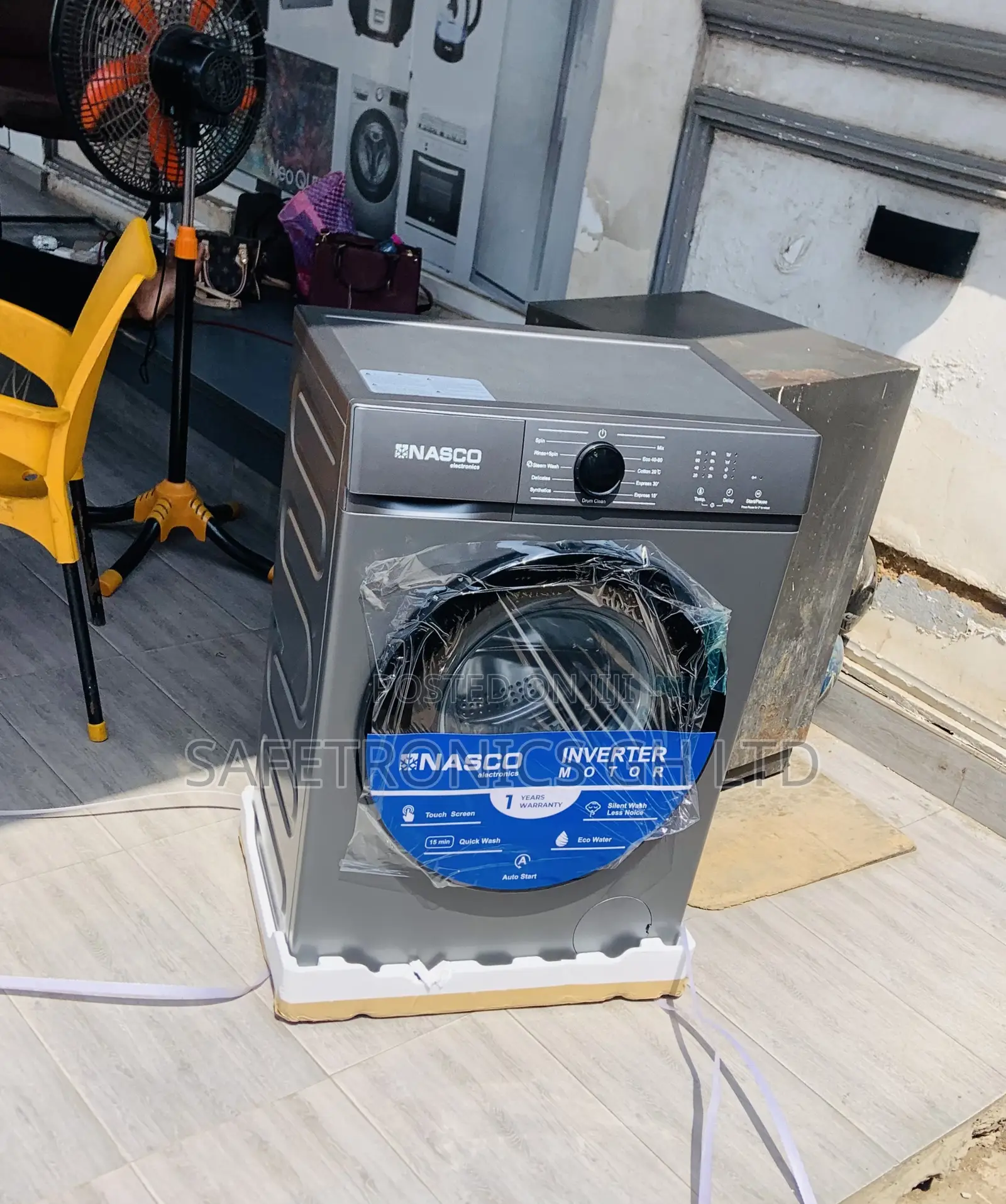 Nasco Inverter Laundry Lux 6kg Fullauto Frontload Washer