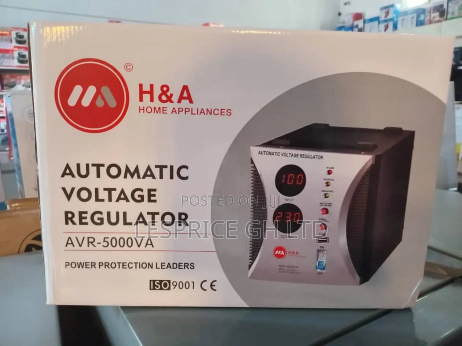 Digital Voltage Regulator 5000VA - Essential for Every Home!
