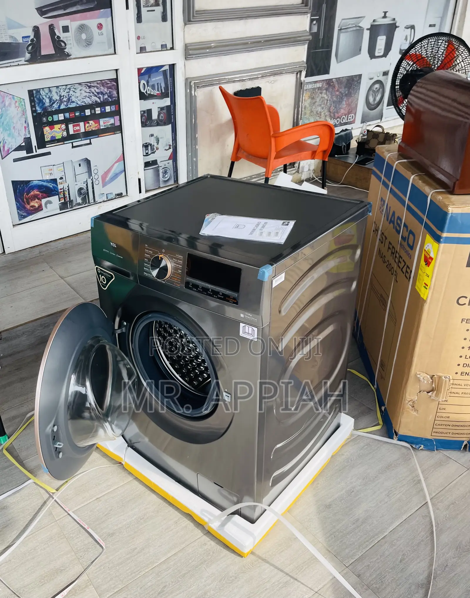 Unique TCL 10.5kg Front Load Smart Wash and Dry 