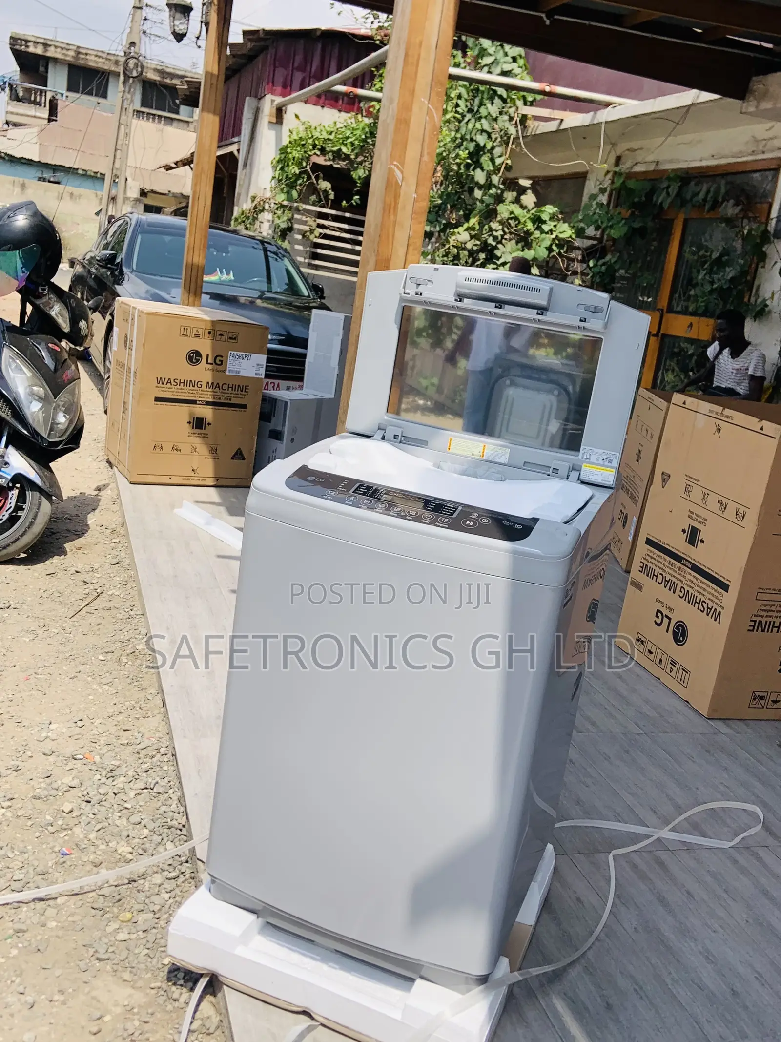 LG Fullauto 13kg Topload Gray Freshstart Washingmachine