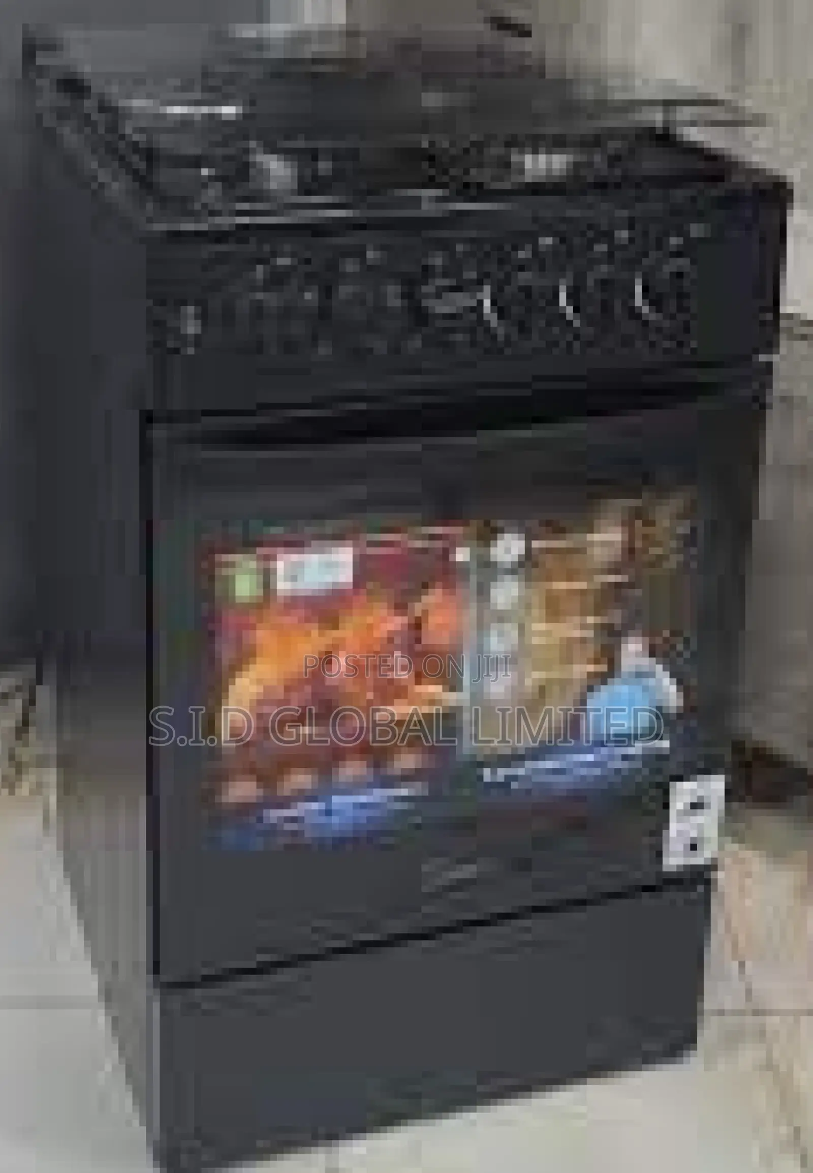 Exclusive MIDEA-4-BURNER-GAS-COOKER-SILVER-MIRROR