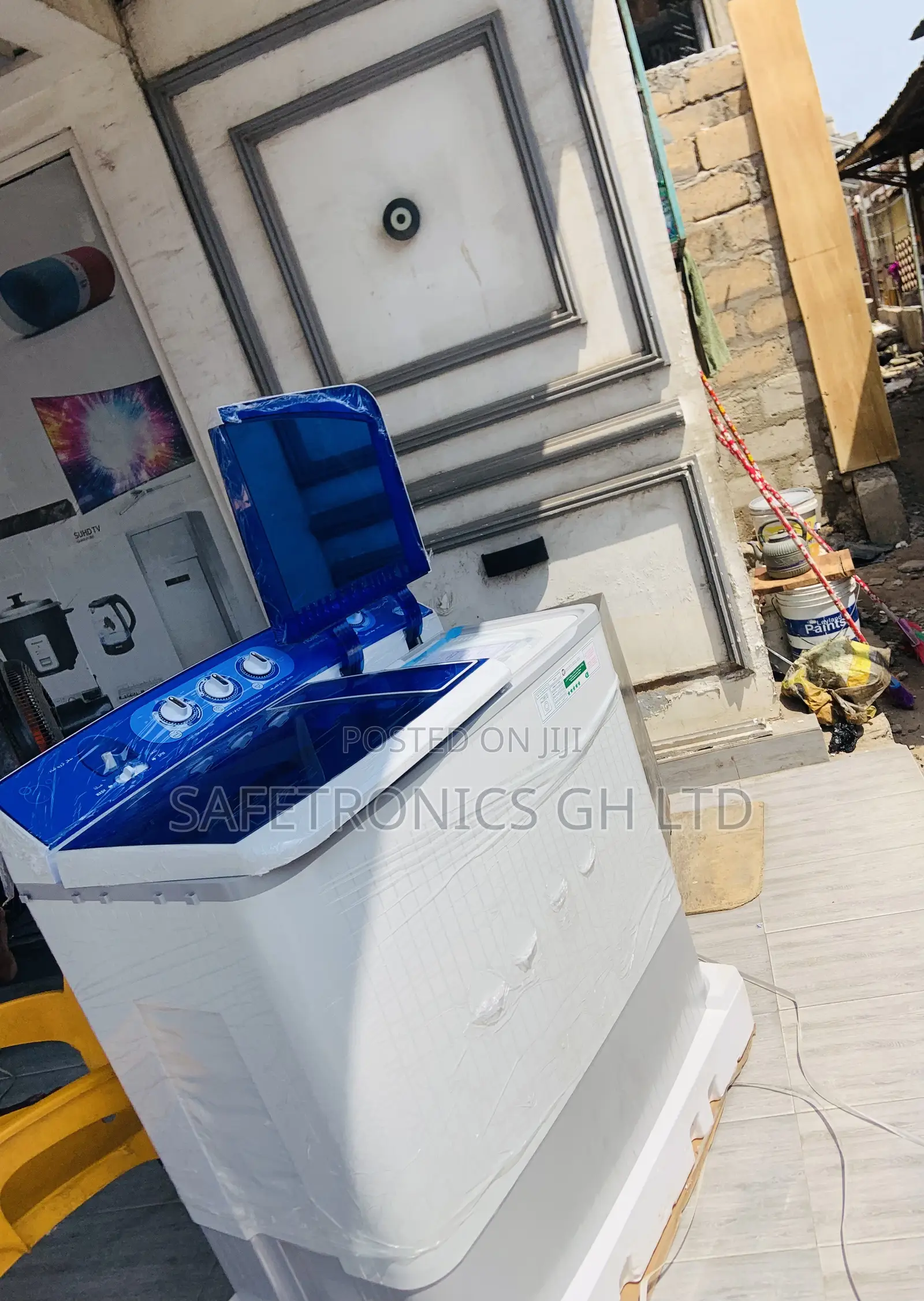 Eco Clean Haier Washingmachine 18kg Semiauto Topload