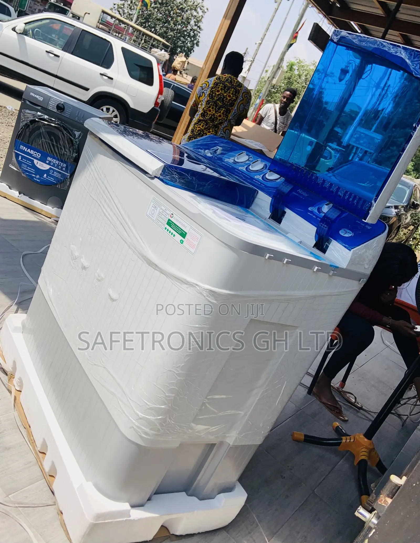 Pure Wash Semiauto Haier 18kg Topload Washingmachine