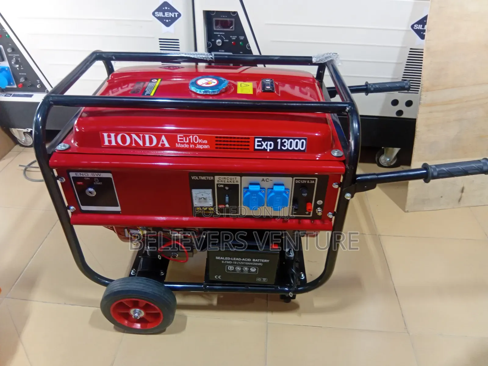 Made in Japan 10kva Honda Petrol Generator Pull Start New