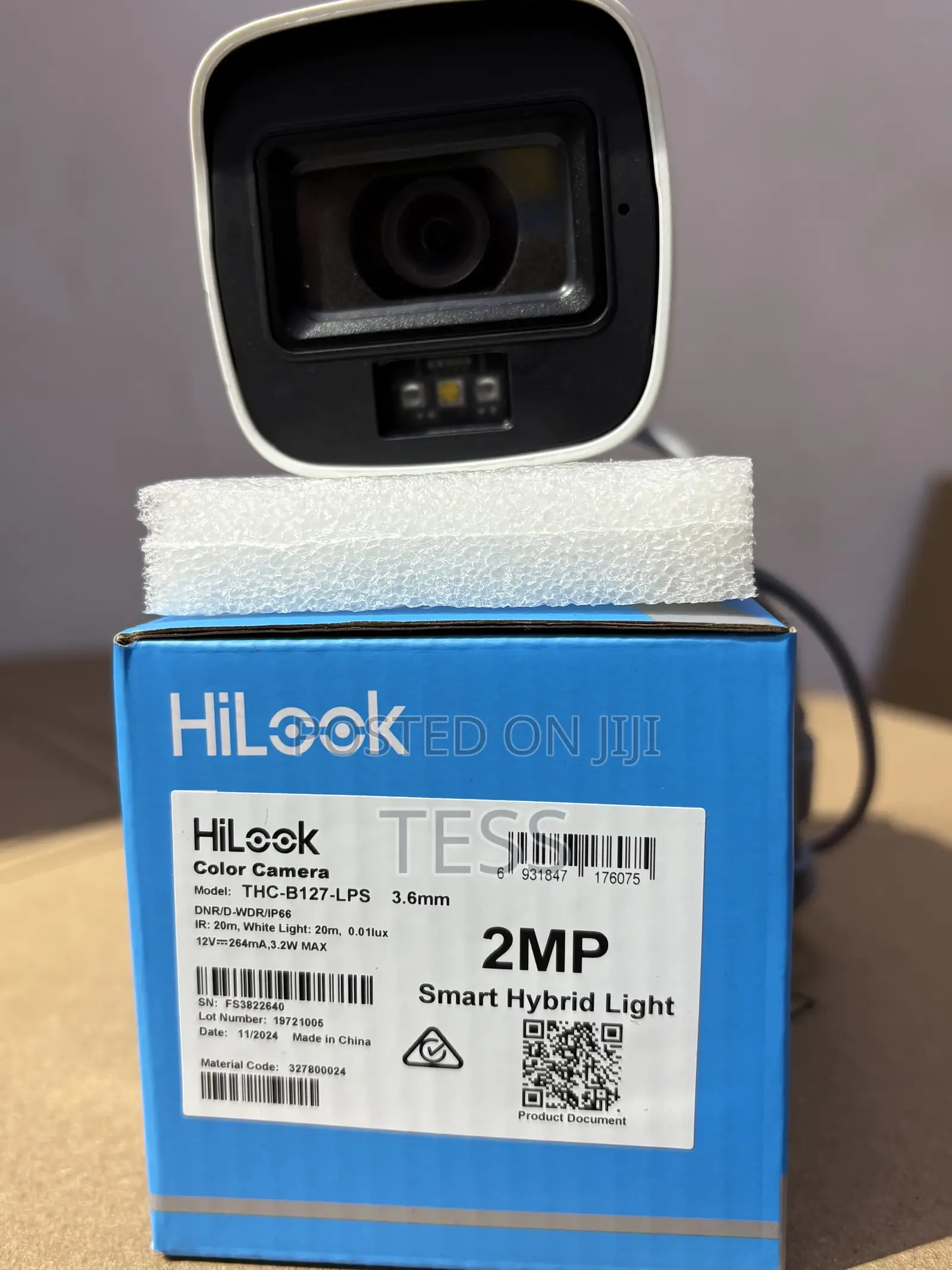 Hilook/Hikvision 2MP Full Color Vu+Audio Analog THC-B127-LPS