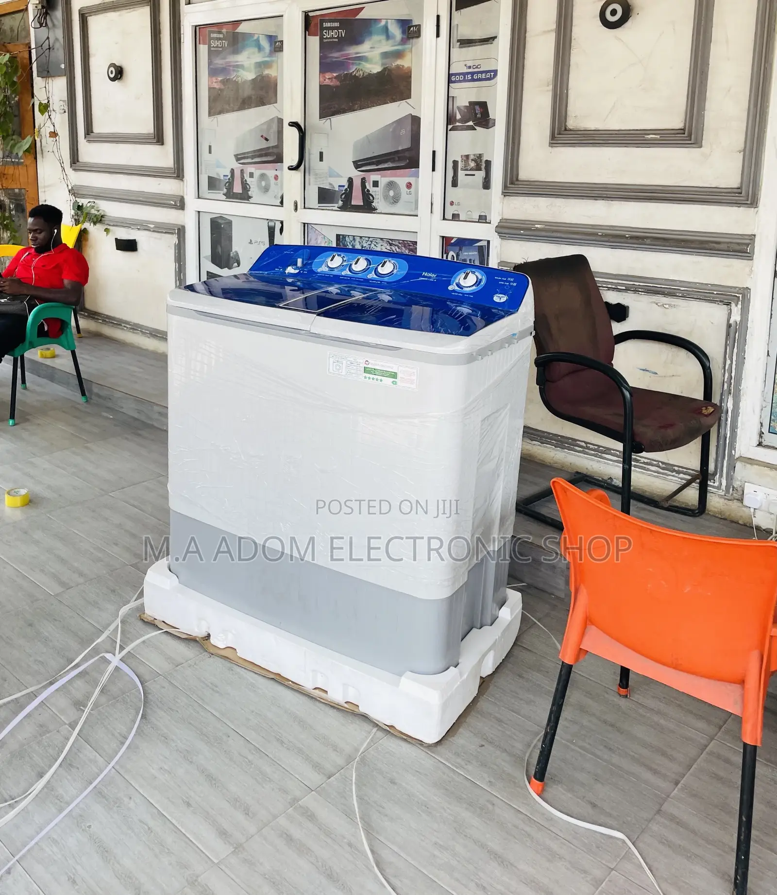 Laundry Made Easy With Haier 18kg Top Load Washing Machine.