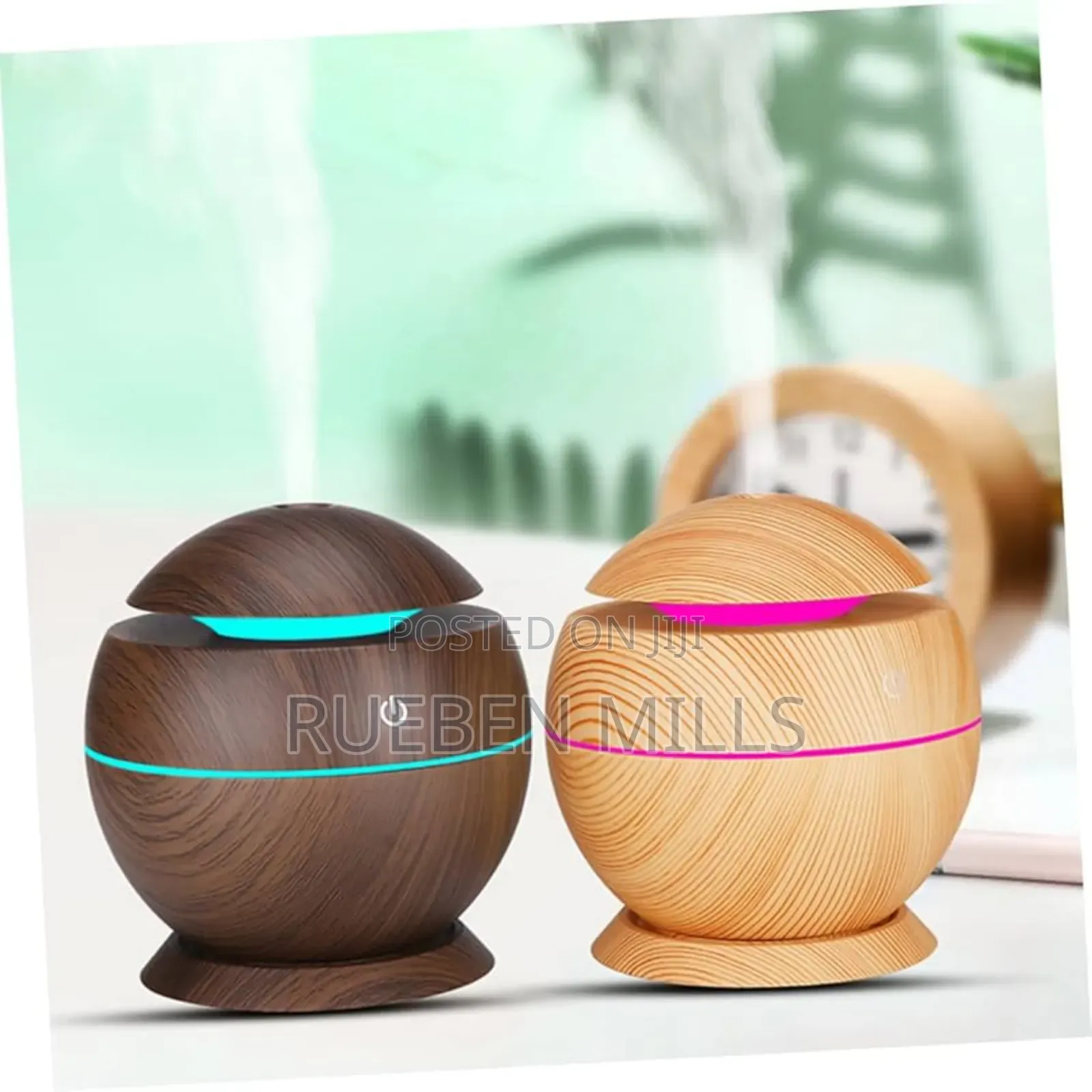 Ultrasonic Aroma Diffuser Humidifier With Color Changing LED