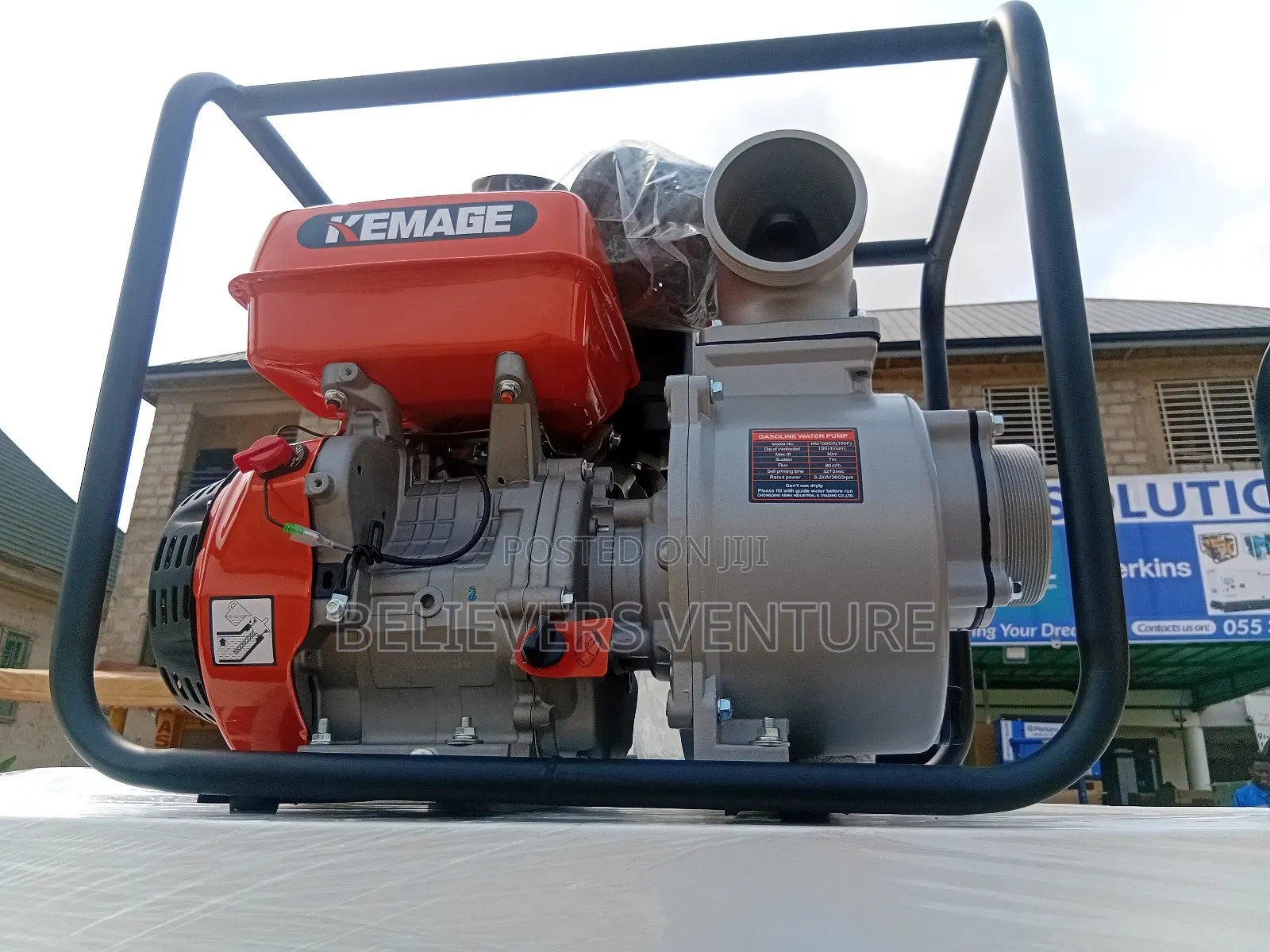 Made in Japan Kemage Petrol Water Pump 4inches Machine