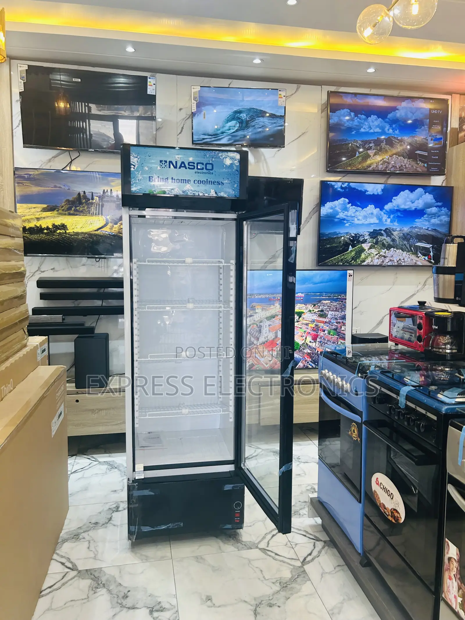 Fress Standing Display Nasco Nas-400-2dr