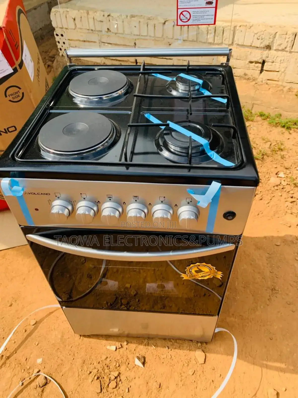 SIMPLE % Electric and Gas Cooker 50x50
