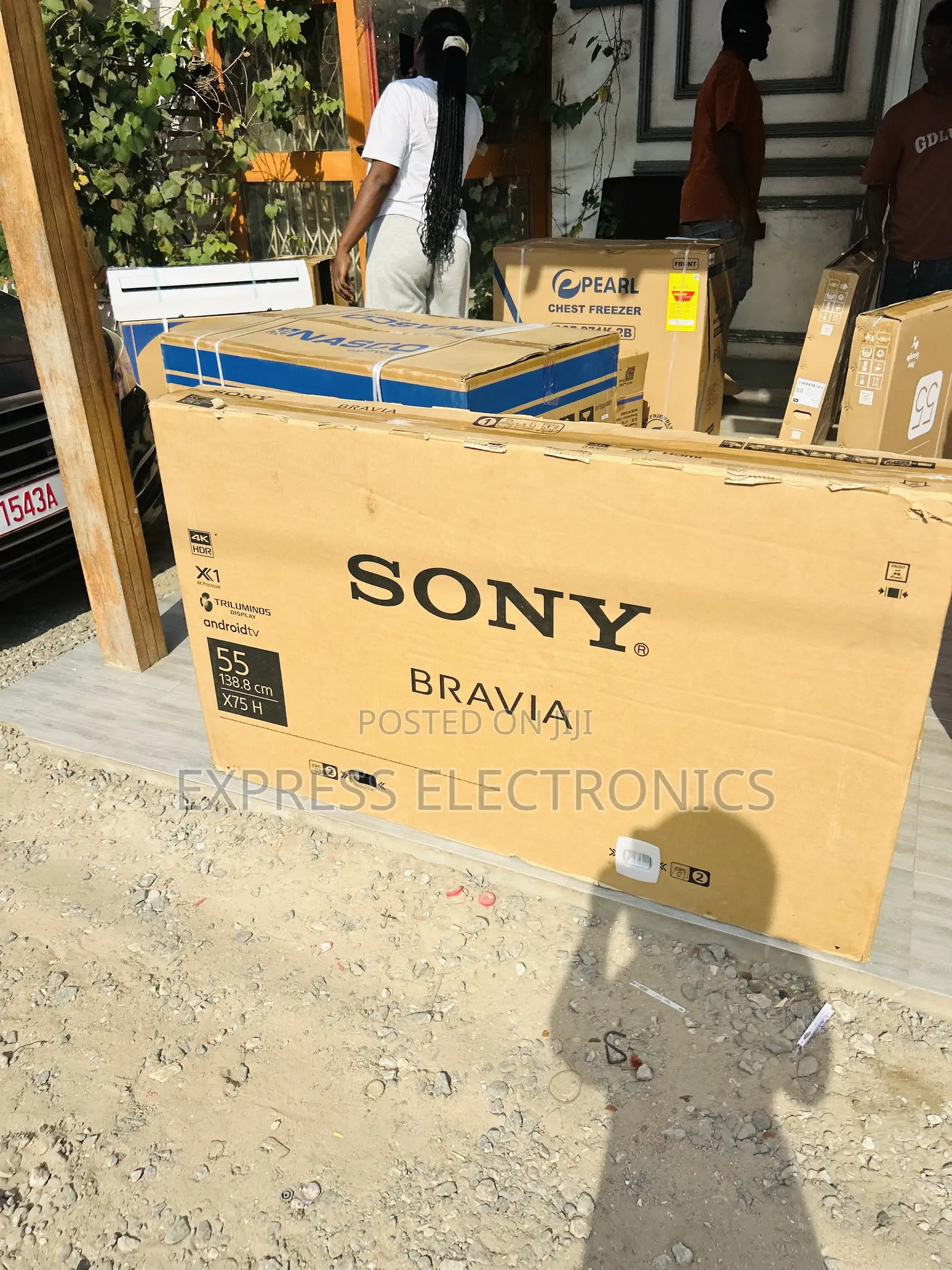 Zealous Slim Sony 55x75h UHD Smart Android Television