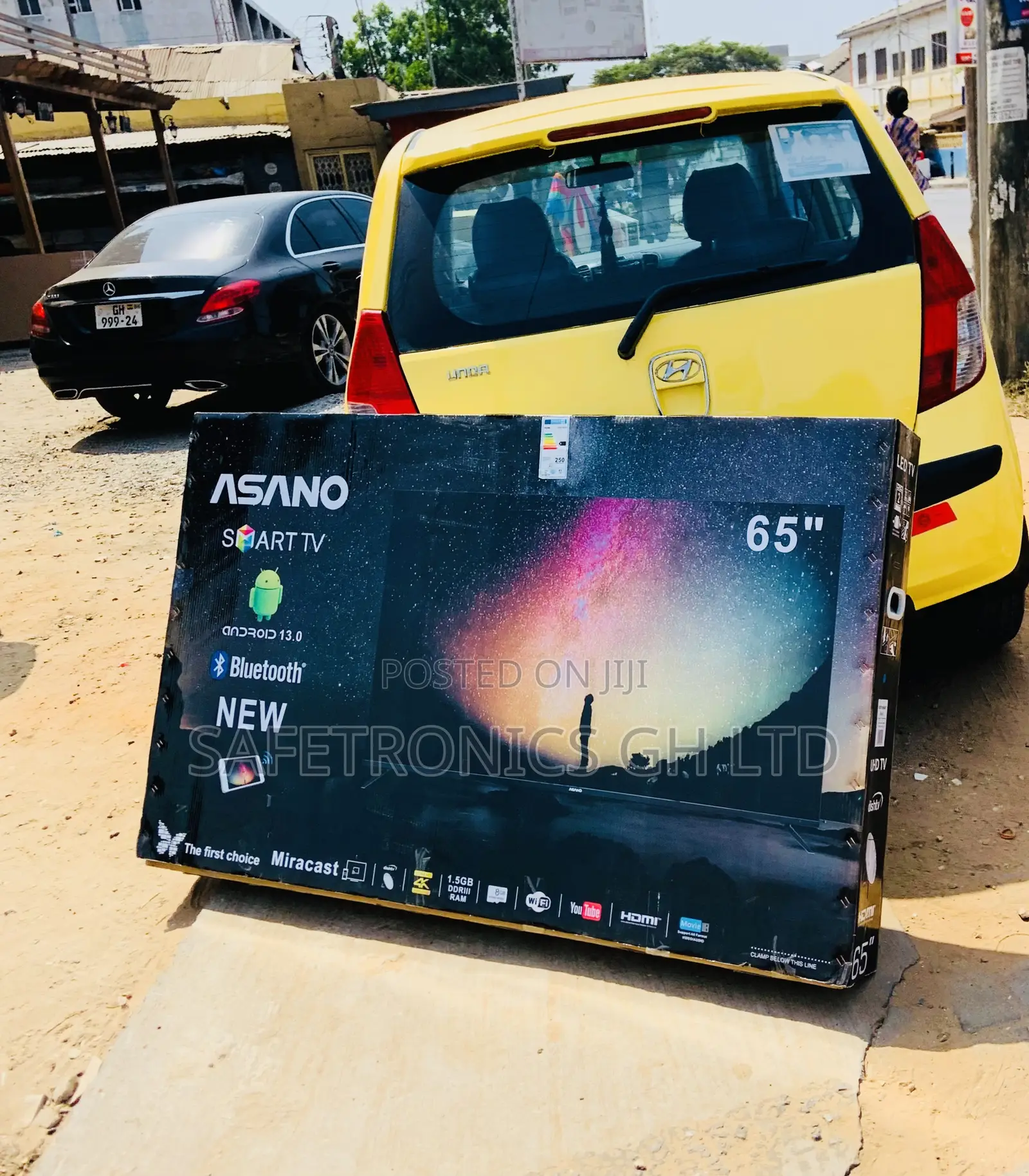Super Powerful 65 Inch Led Smart UHD Asano Tv