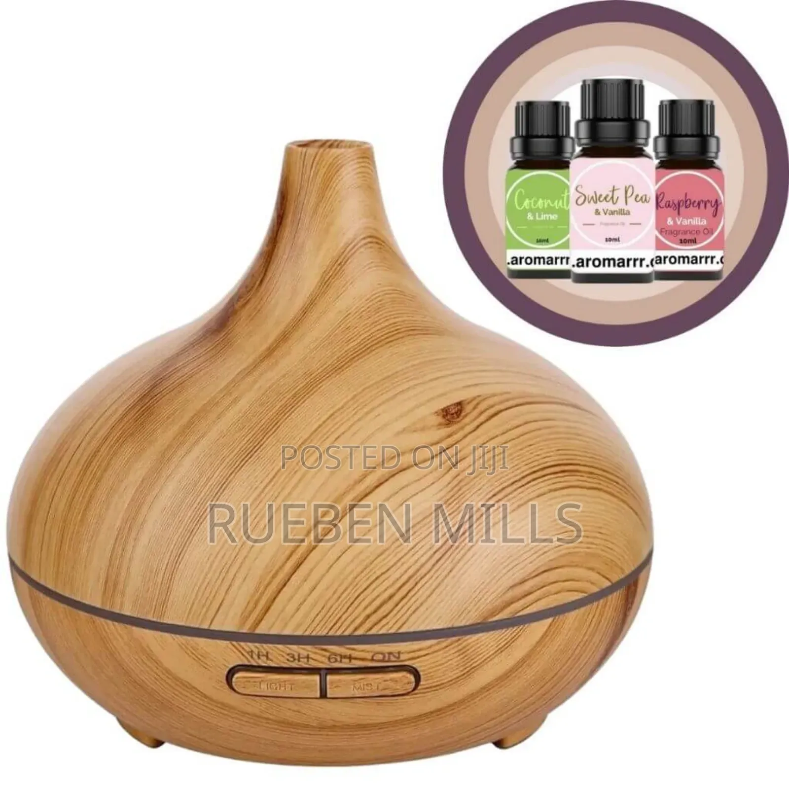 Aromanature Essential Oils Flame Diffuser Humidifier