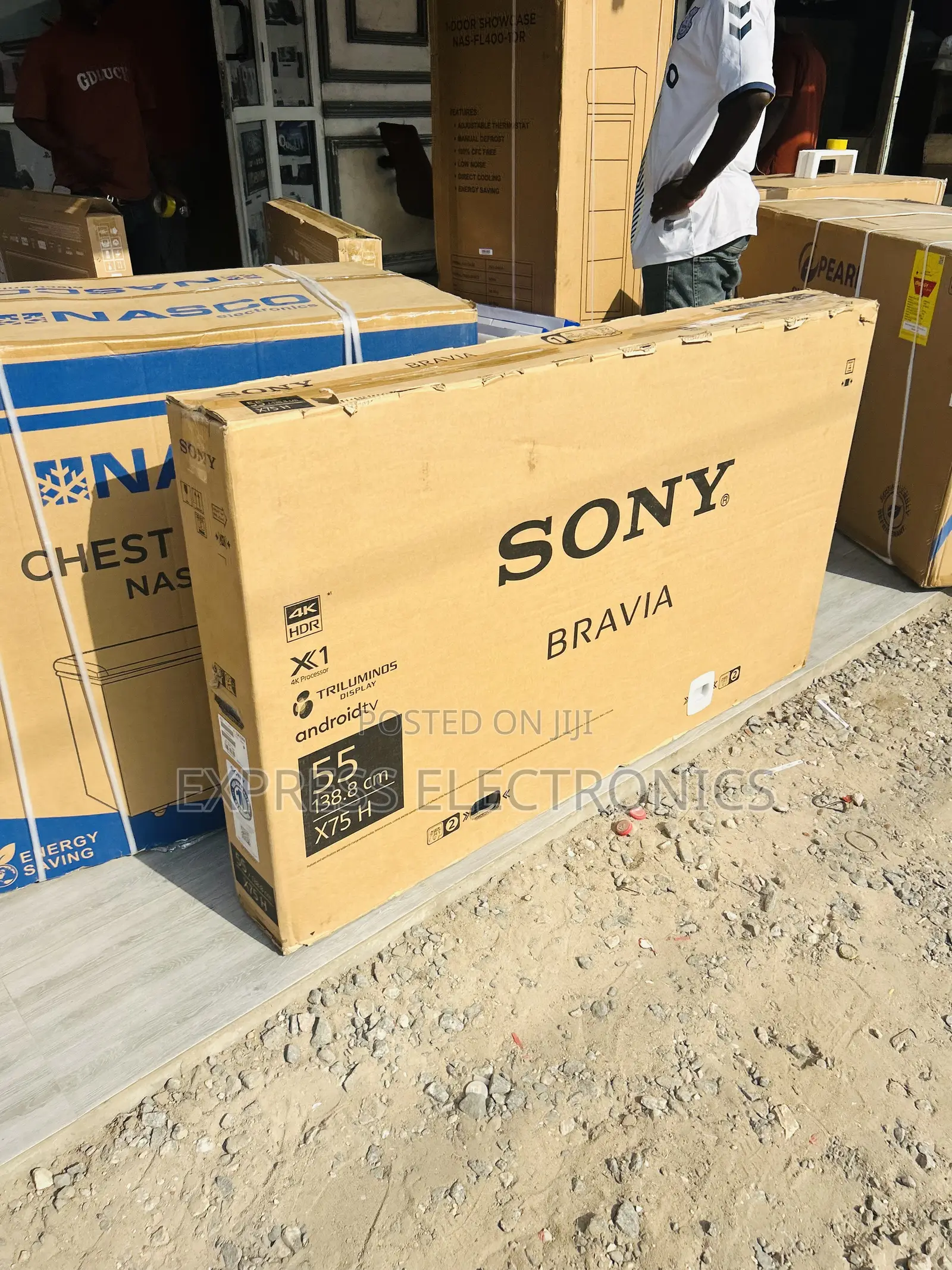 Very Awesome Slim UHD Smart Sony 55x75h