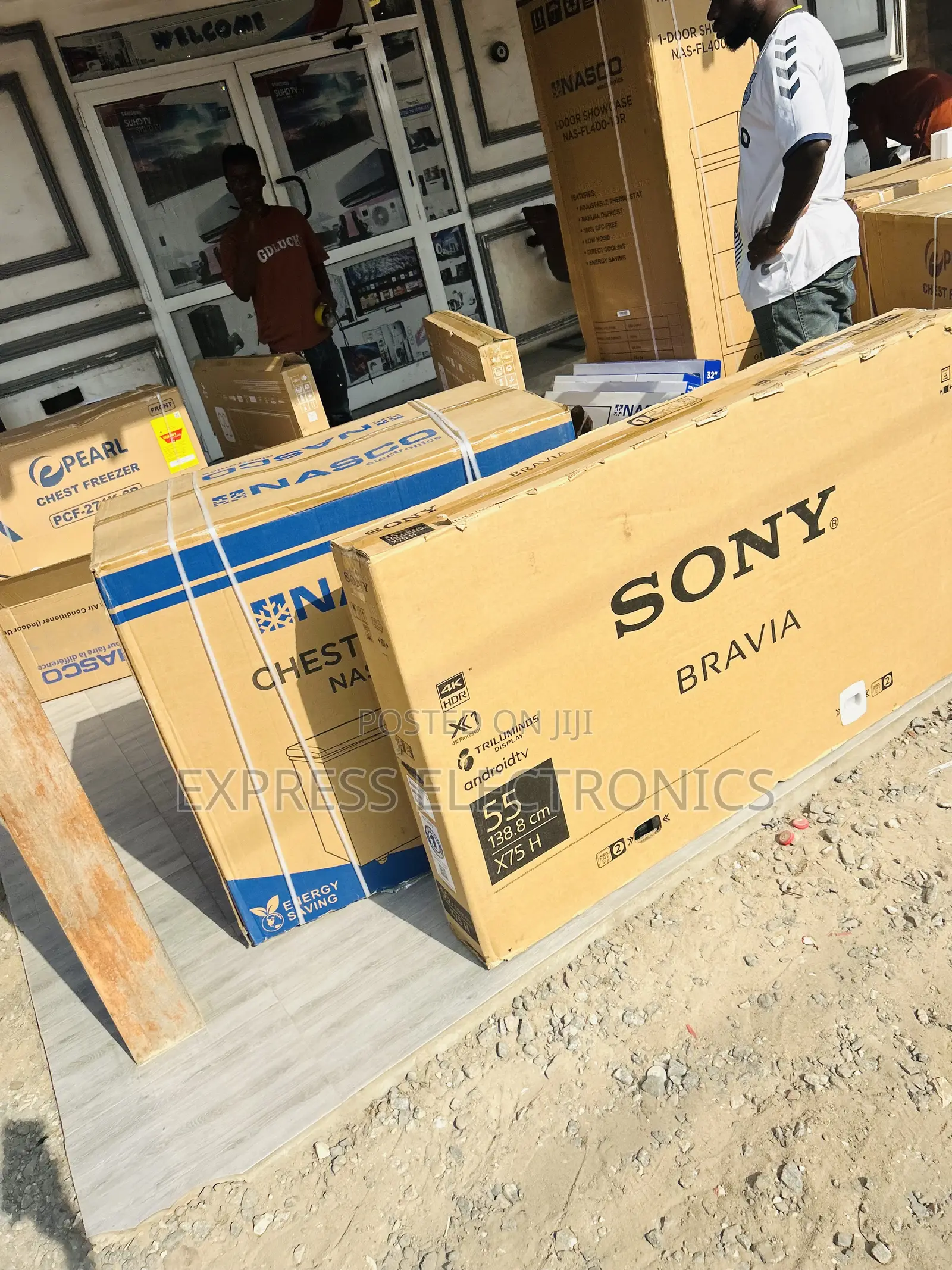 Home of Quality UHD Smart Sony 55x75h TV