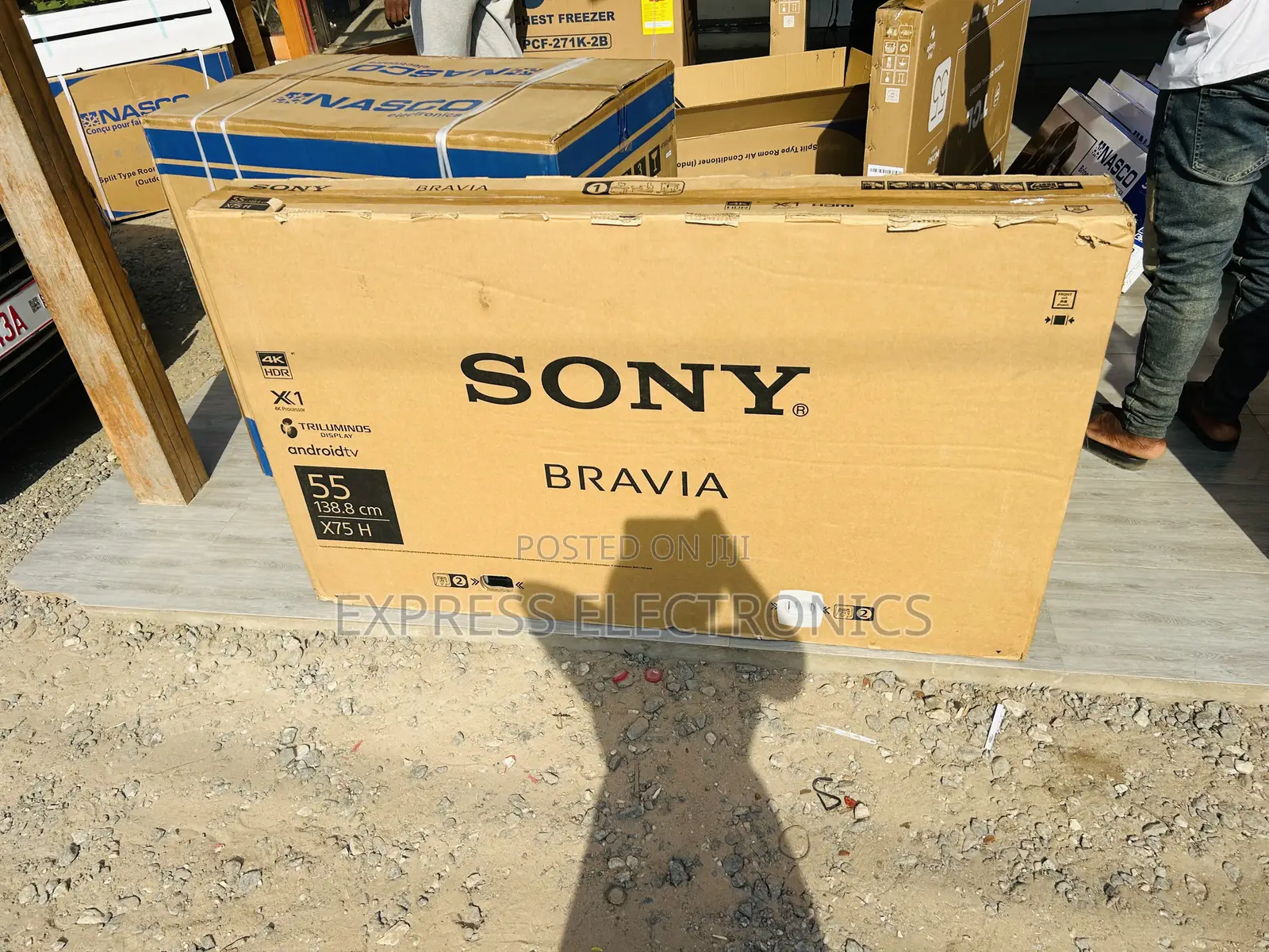 Home of Quality UHD Smart Sony 55x75h TV