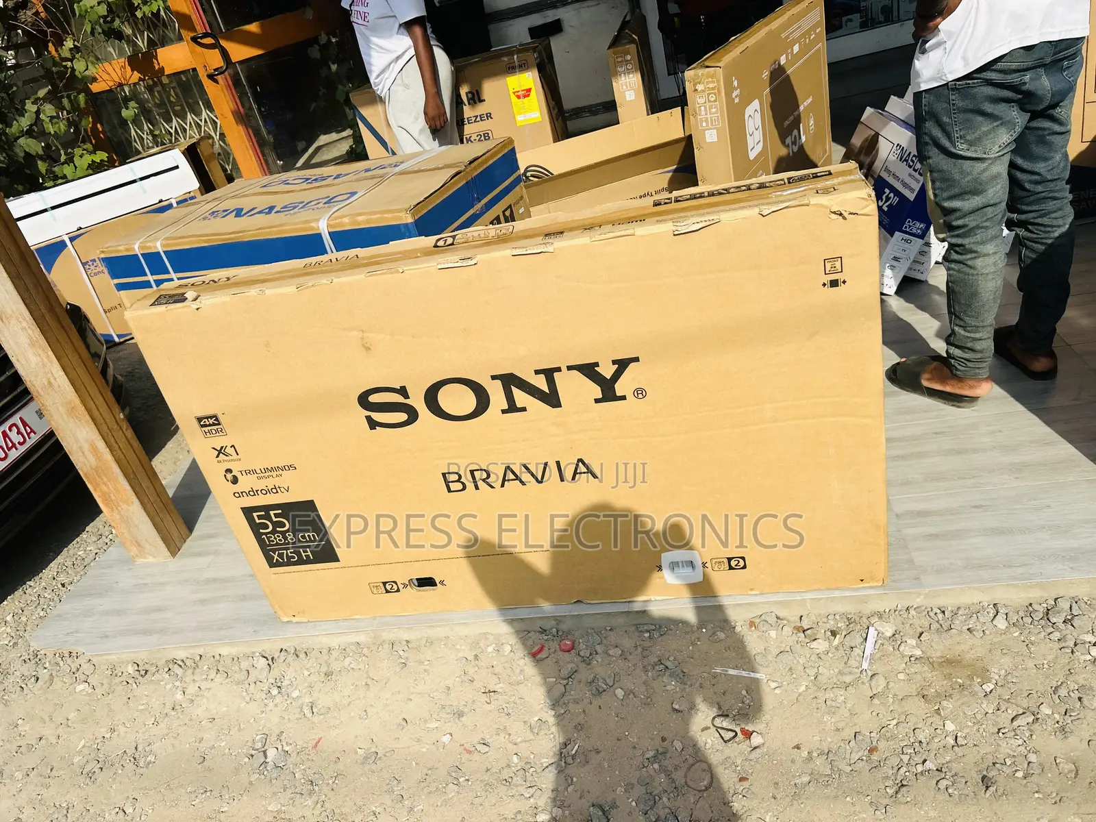 True Cinema Experience Sony 55x75h UHD Smart
